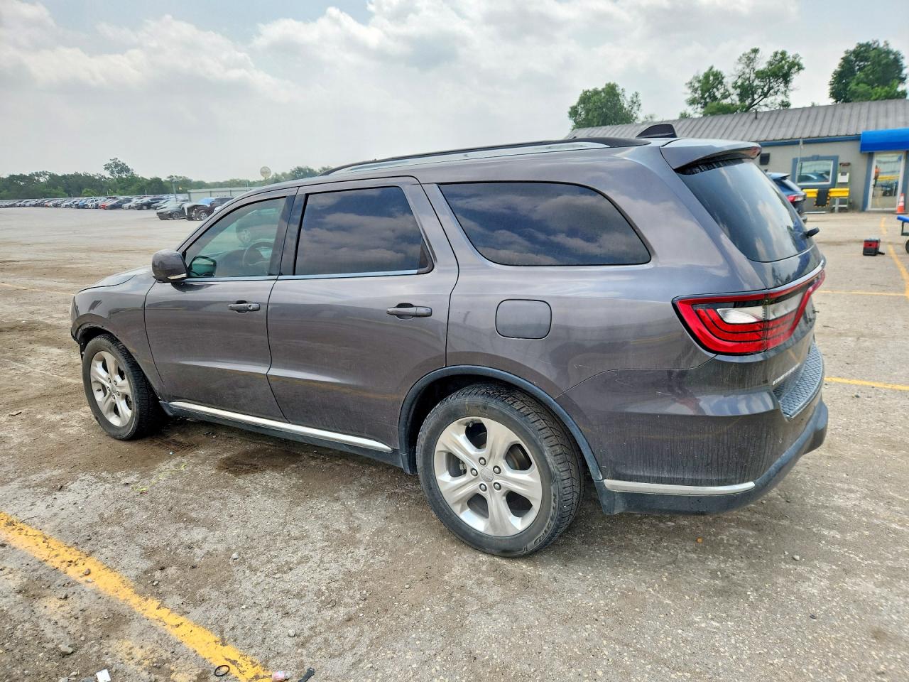 2014 Dodge Durango Limited Gray vin: 1C4RDHDG7EC593220