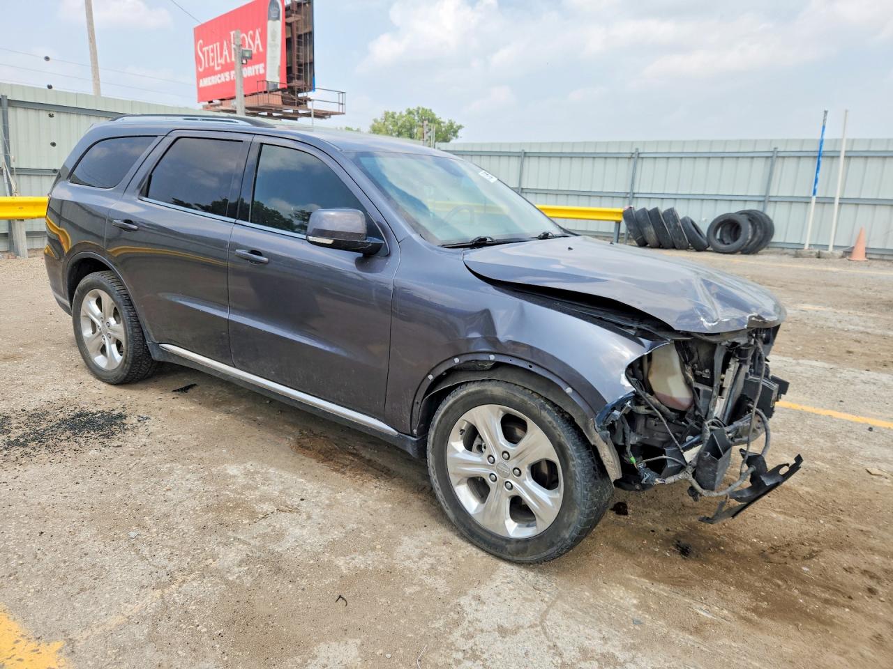 2014 Dodge Durango Limited Gray vin: 1C4RDHDG7EC593220