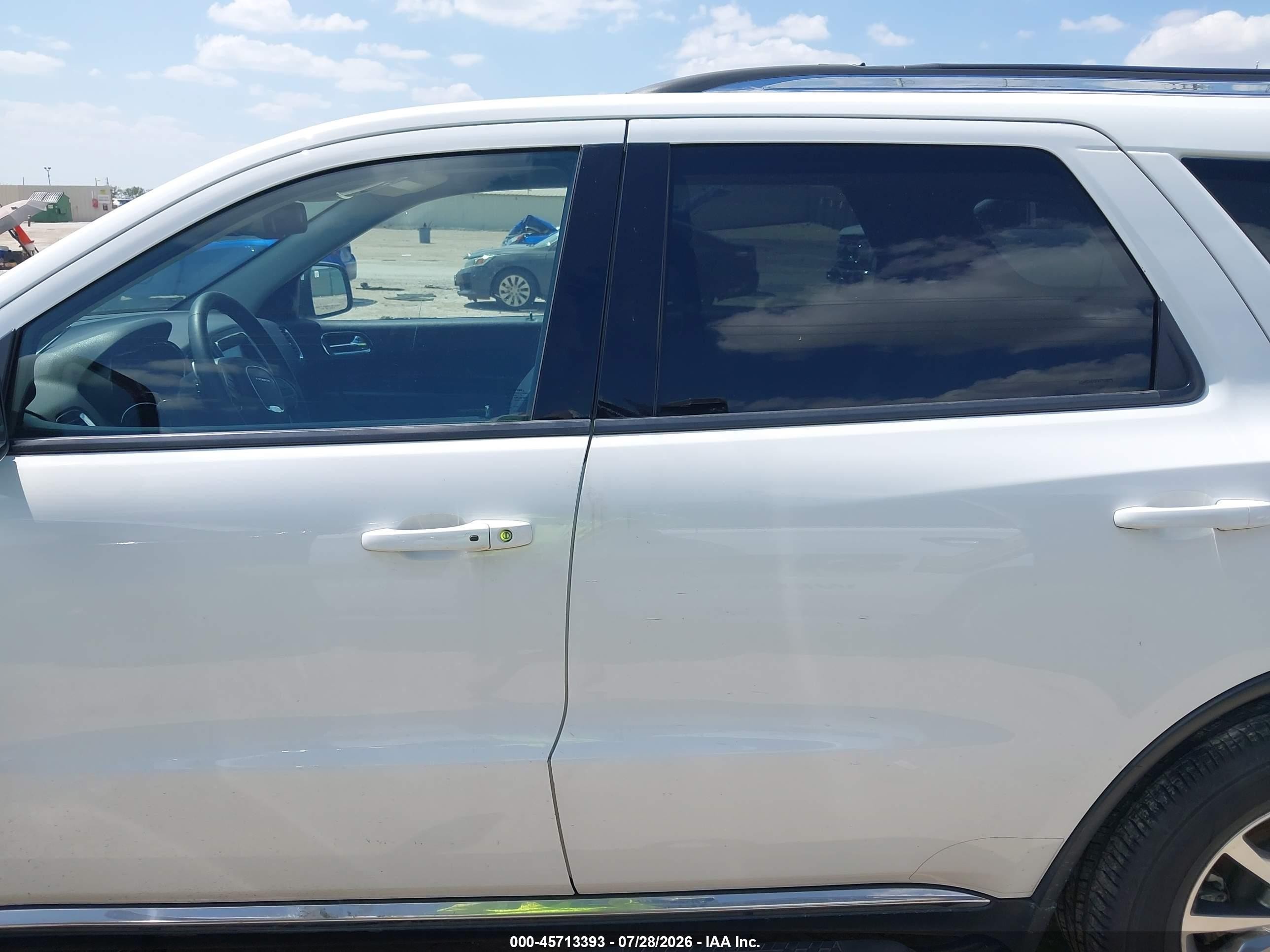 2014 Dodge Durango Limited Белый vin: 1C4RDHDG7EC598675