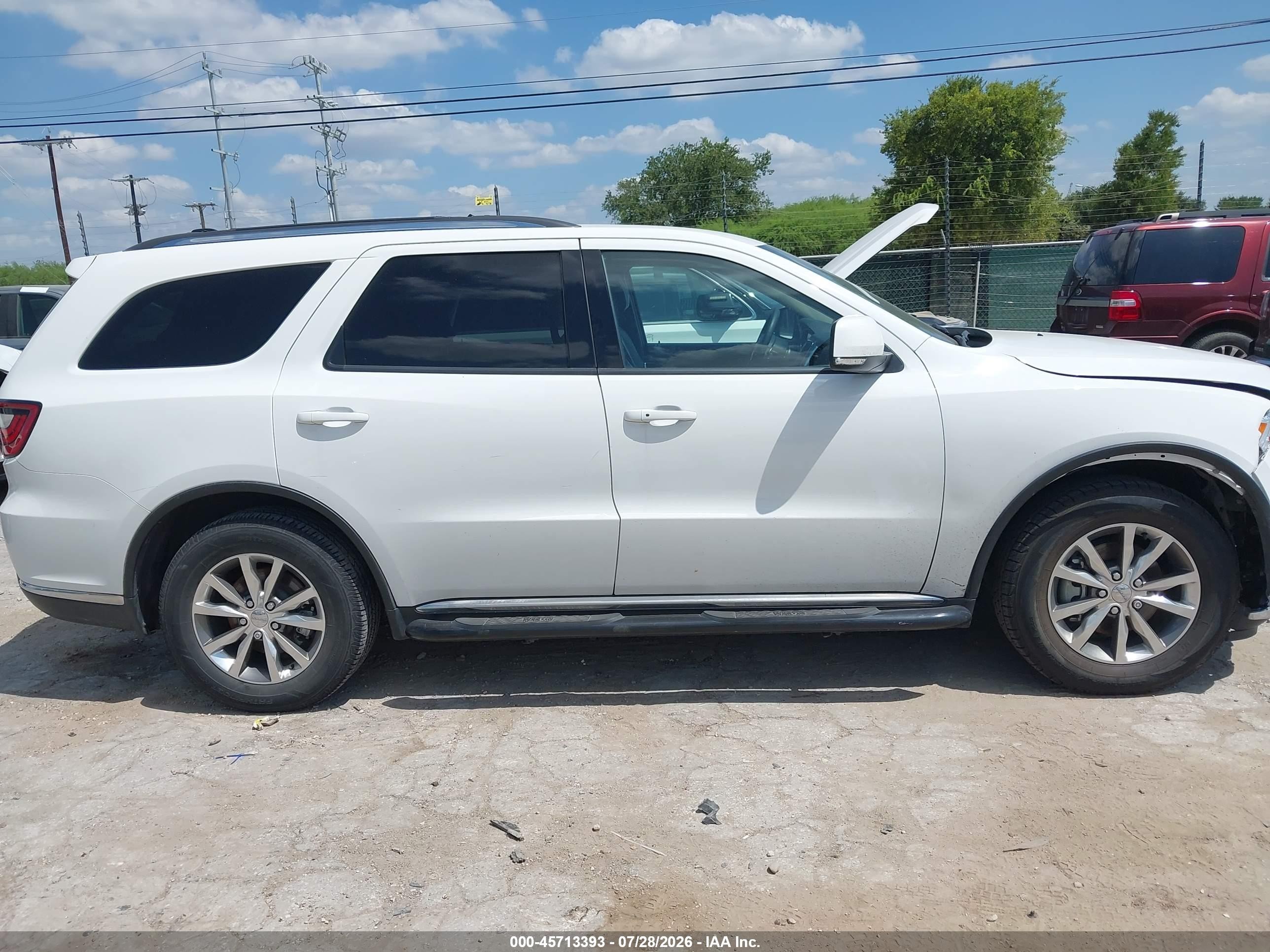 2014 Dodge Durango Limited Белый vin: 1C4RDHDG7EC598675