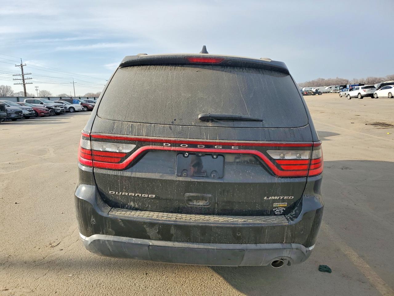 2015 Dodge Durango Limited Black vin: 1C4RDHDG7FC200866