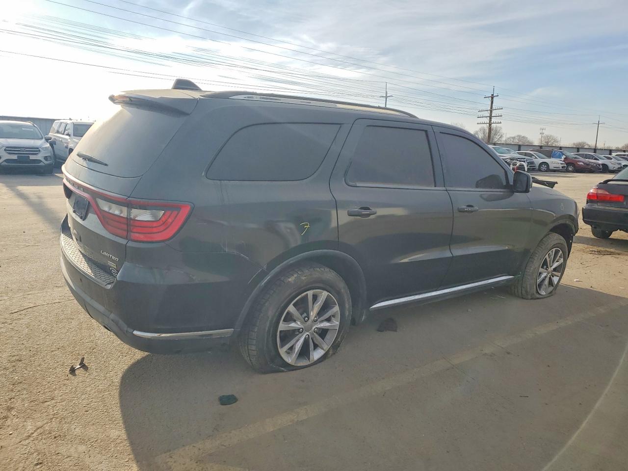 2015 Dodge Durango Limited Black vin: 1C4RDHDG7FC200866