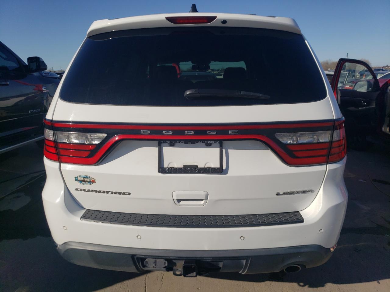 2015 Dodge Durango Limited White vin: 1C4RDHDG7FC809715
