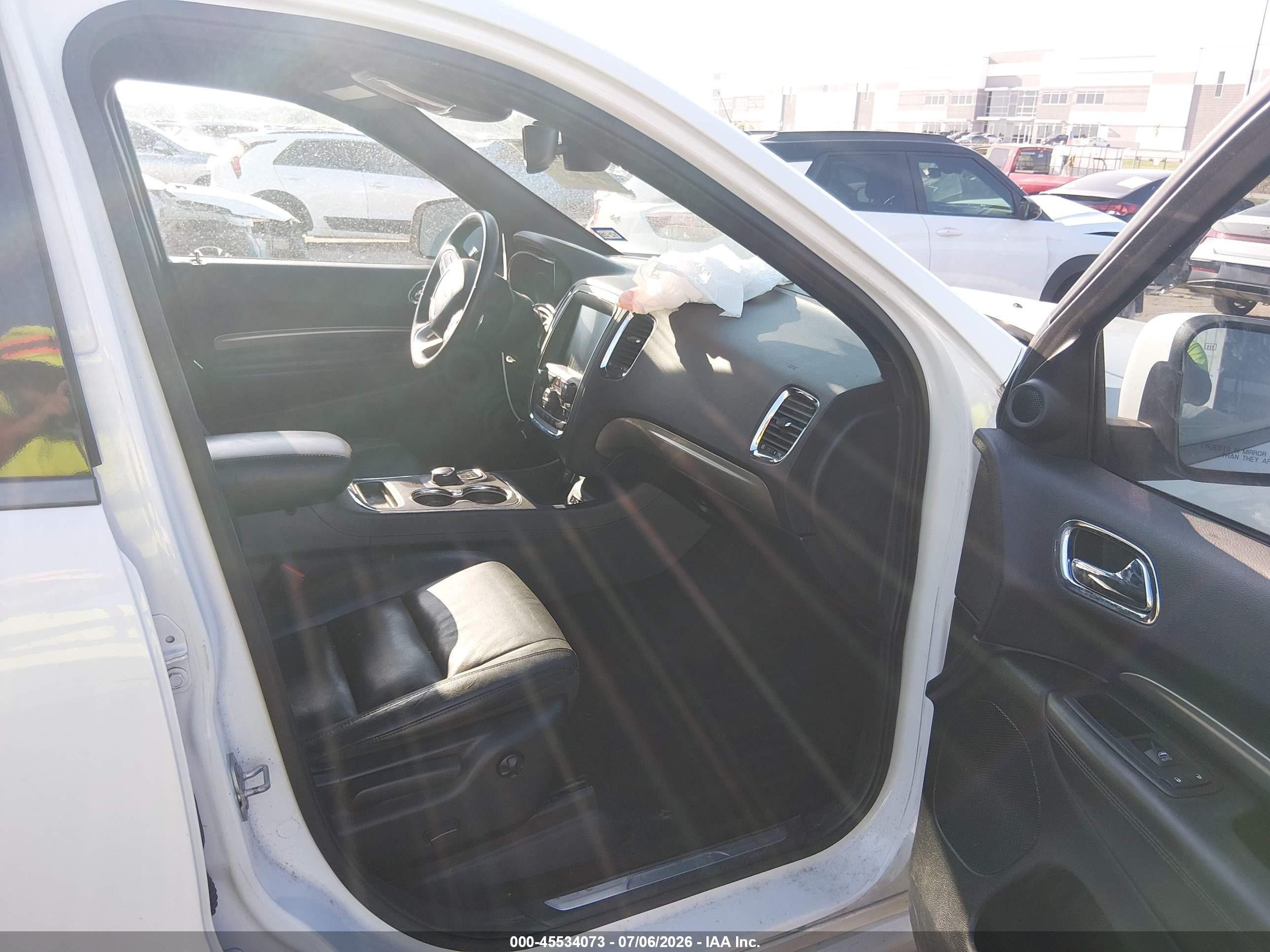 2015 Dodge Durango Limited Белый vin: 1C4RDHDG7FC834016