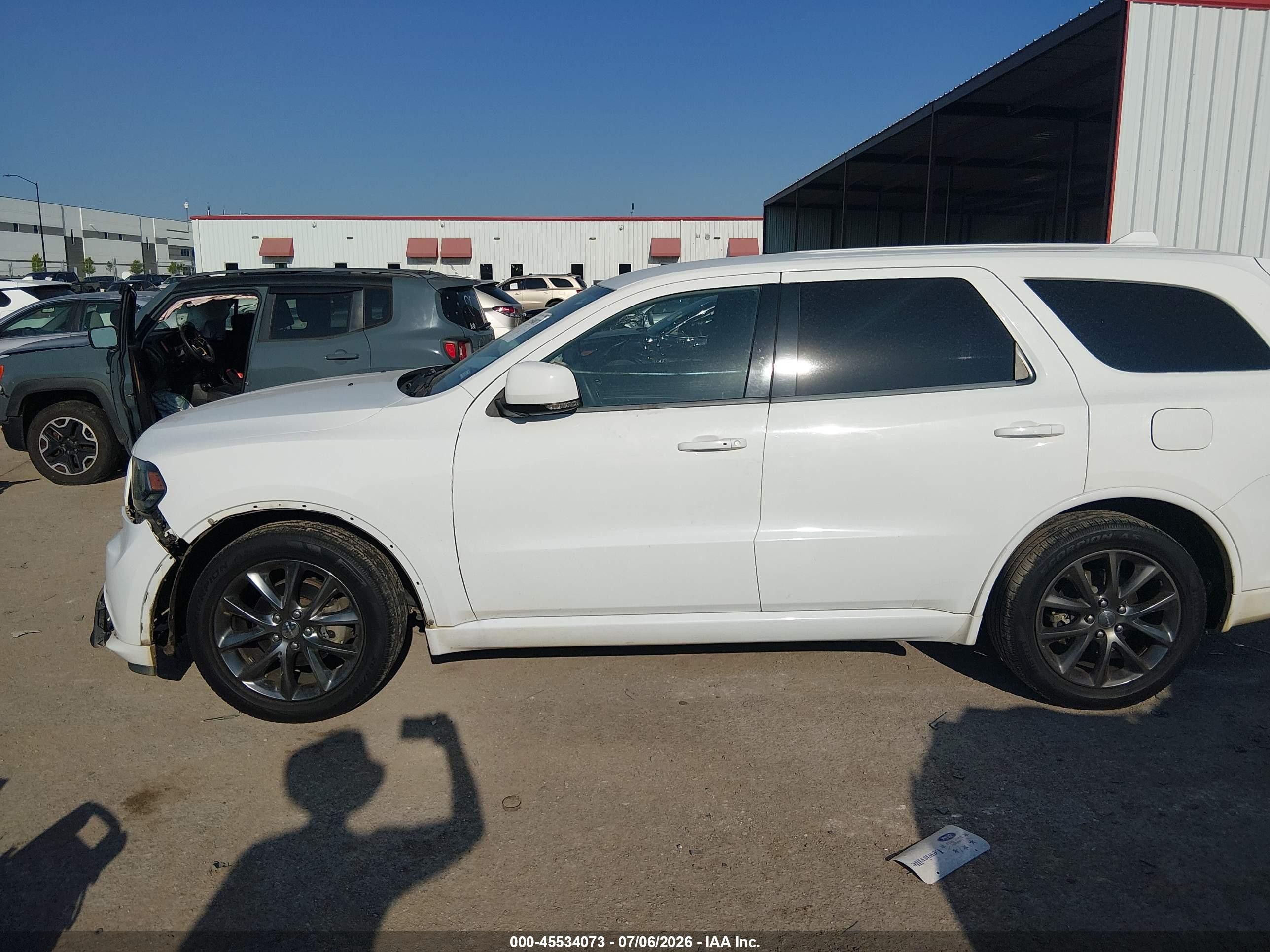 2015 Dodge Durango Limited Белый vin: 1C4RDHDG7FC834016
