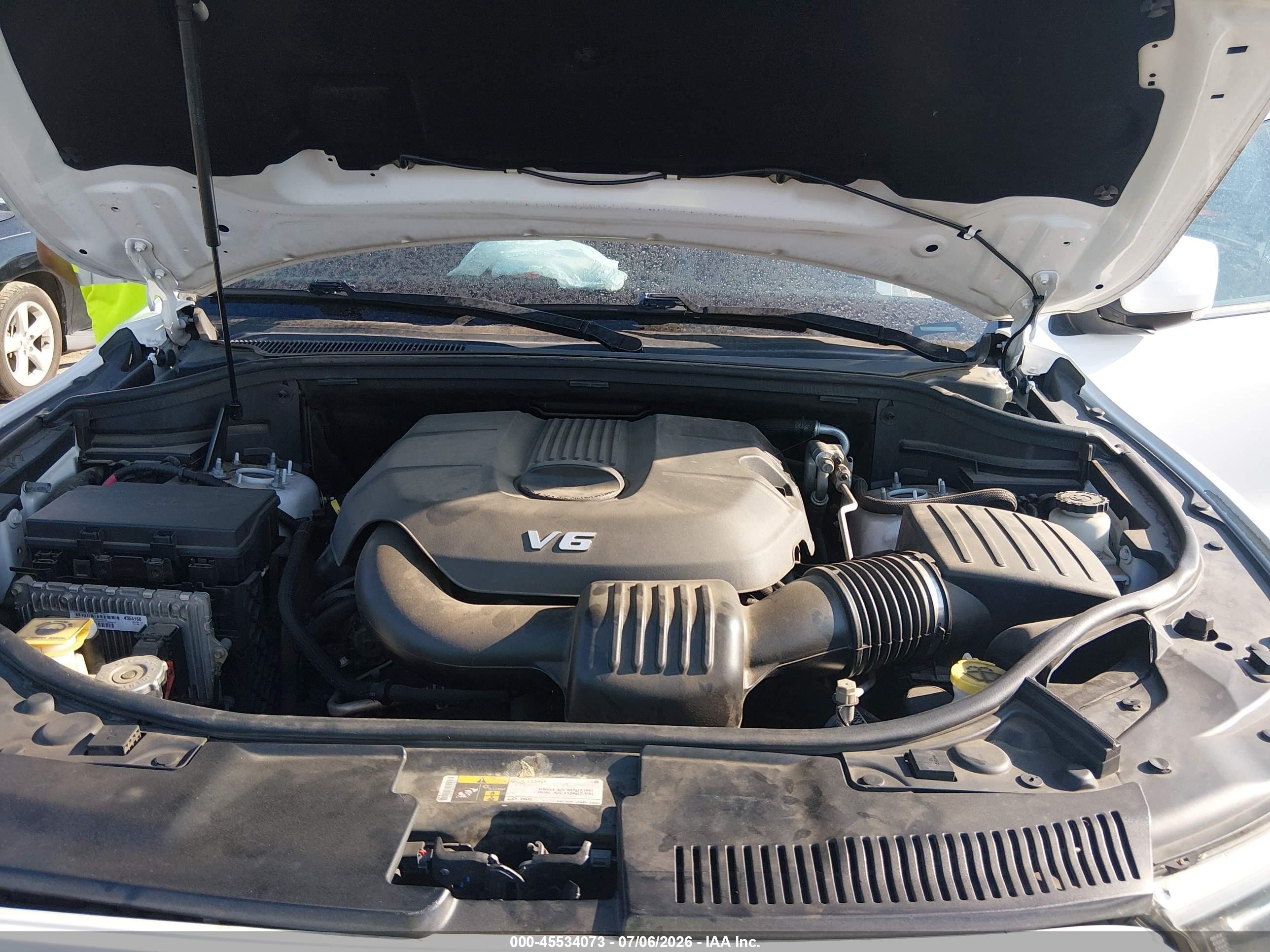 2015 Dodge Durango Limited Белый vin: 1C4RDHDG7FC834016