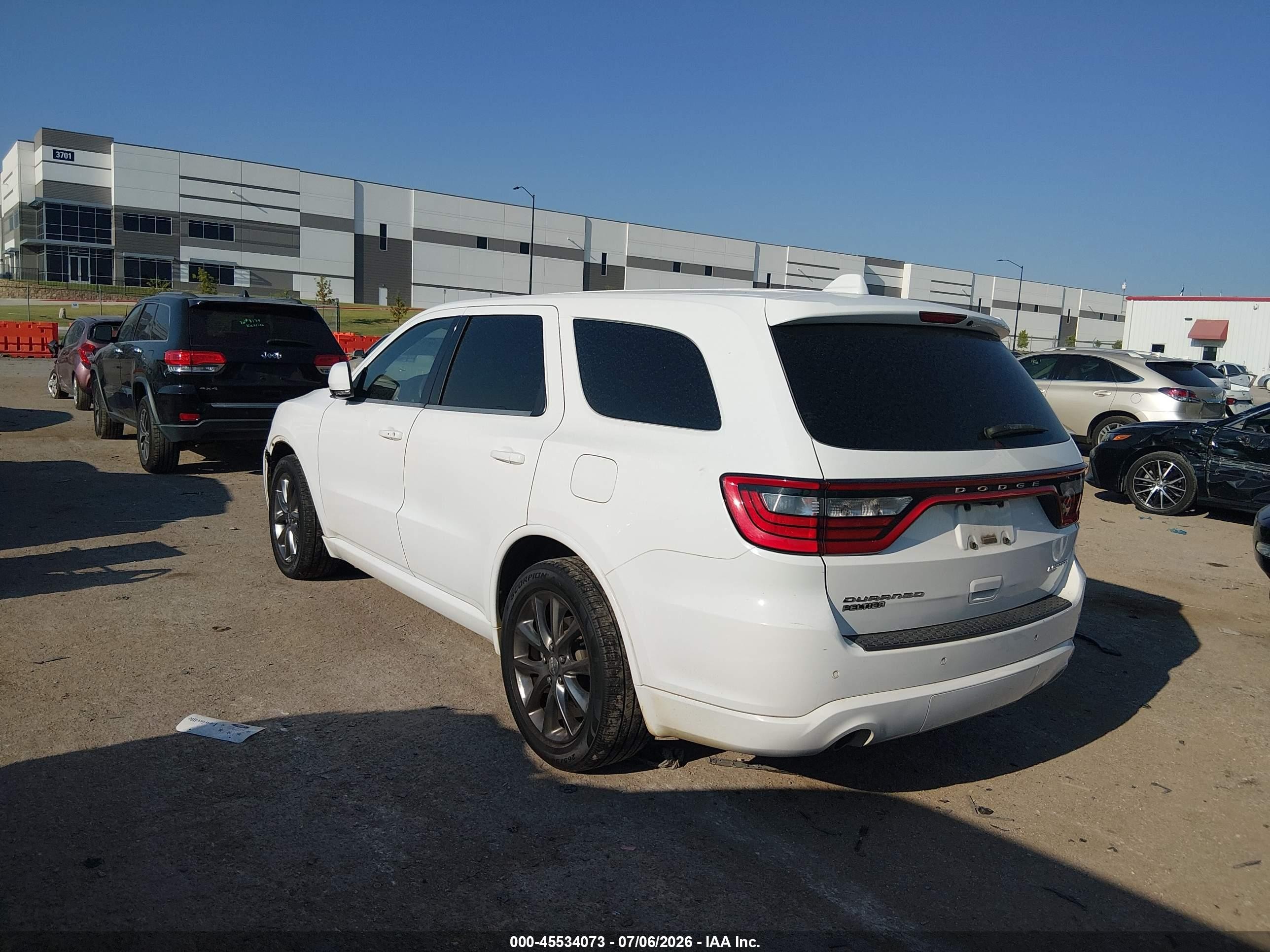 2015 Dodge Durango Limited Белый vin: 1C4RDHDG7FC834016