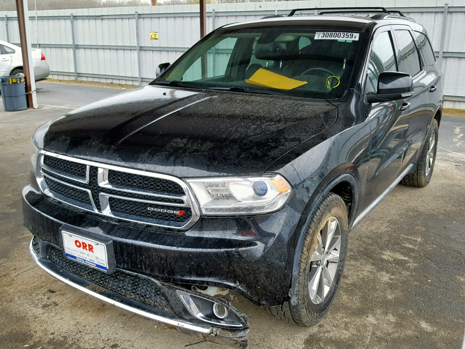 2015 Dodge Durango Limited Black vin: 1C4RDHDG7FC857568