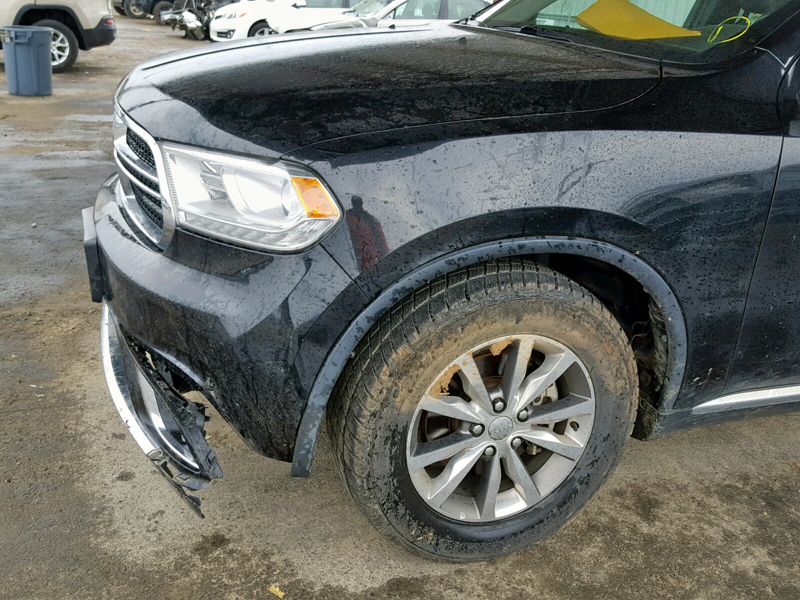 2015 Dodge Durango Limited Black vin: 1C4RDHDG7FC857568
