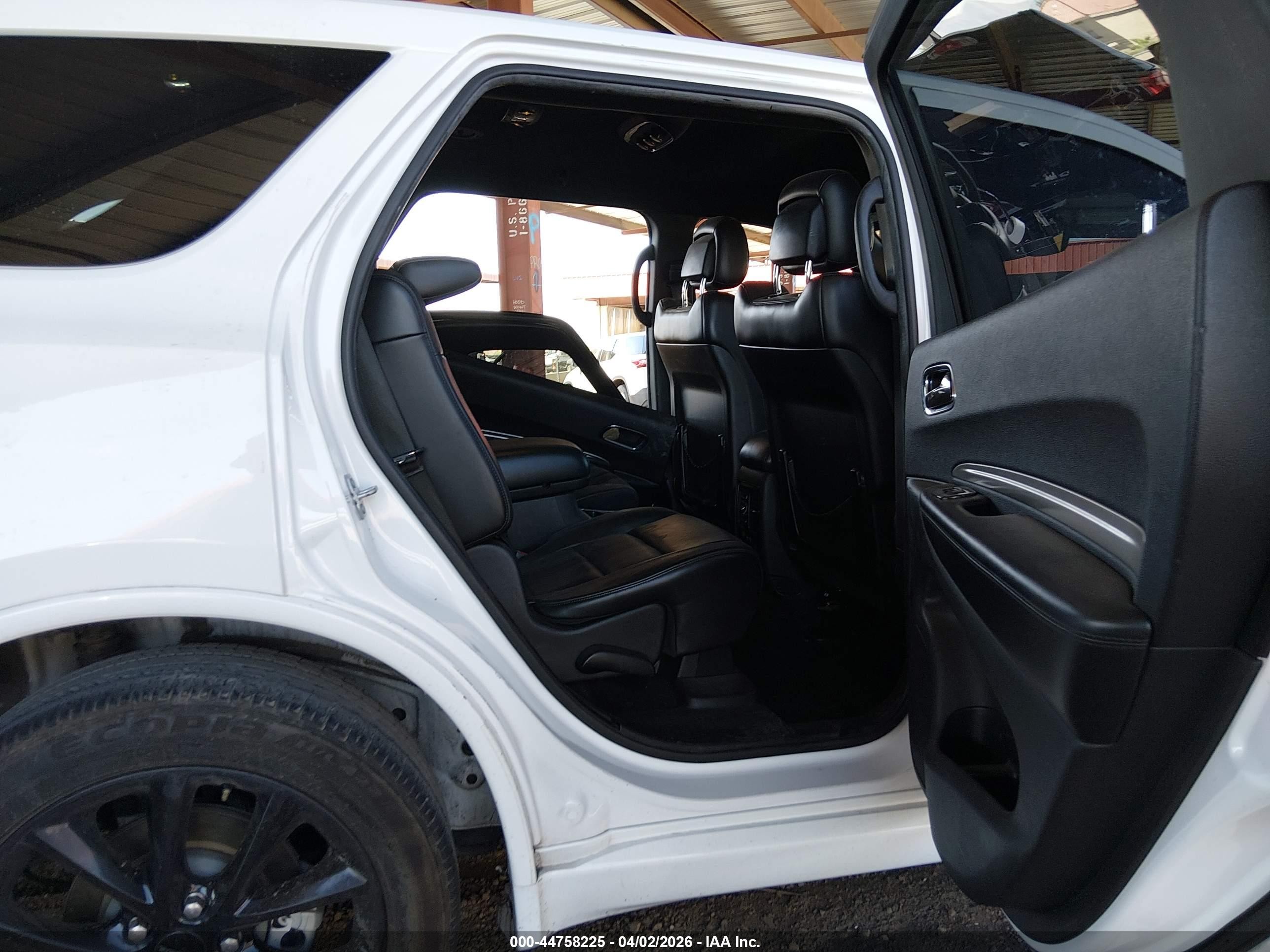 2017 Dodge Durango Gt Rwd White vin: 1C4RDHDG7HC610800