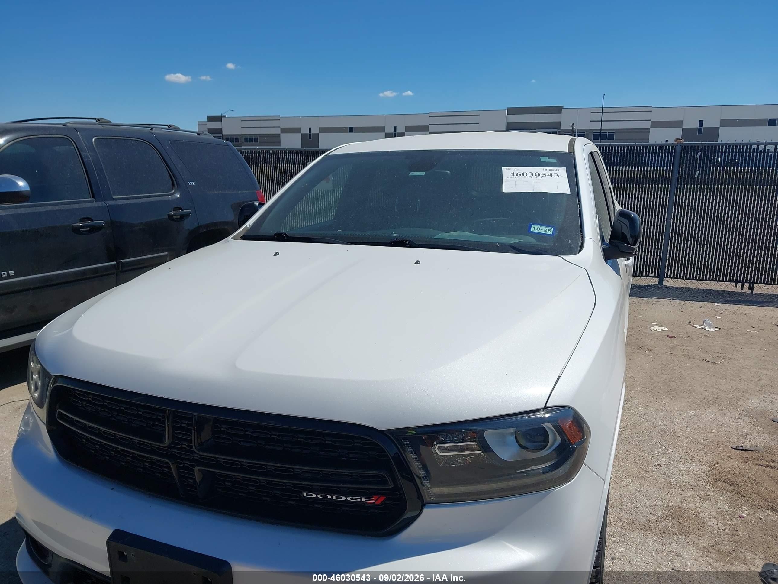 2017 Dodge Durango Gt Rwd White vin: 1C4RDHDG7HC690700