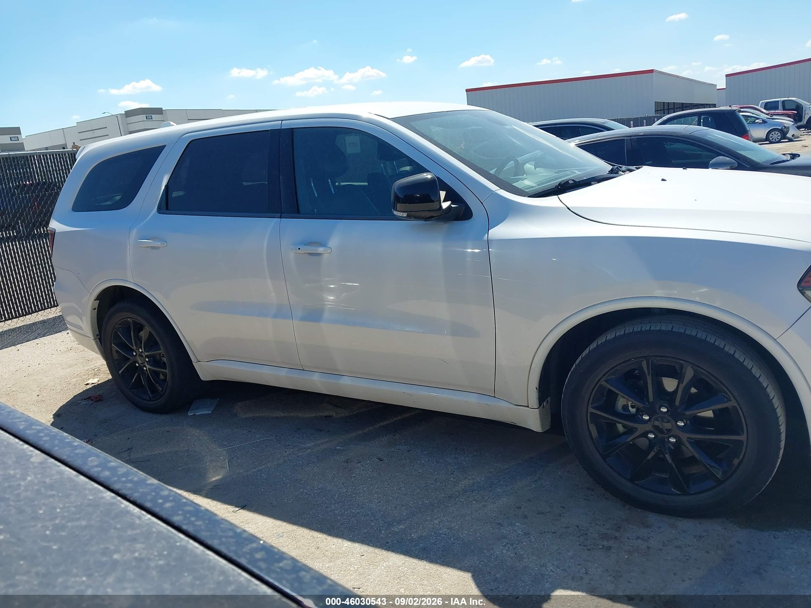 2017 Dodge Durango Gt Rwd White vin: 1C4RDHDG7HC690700