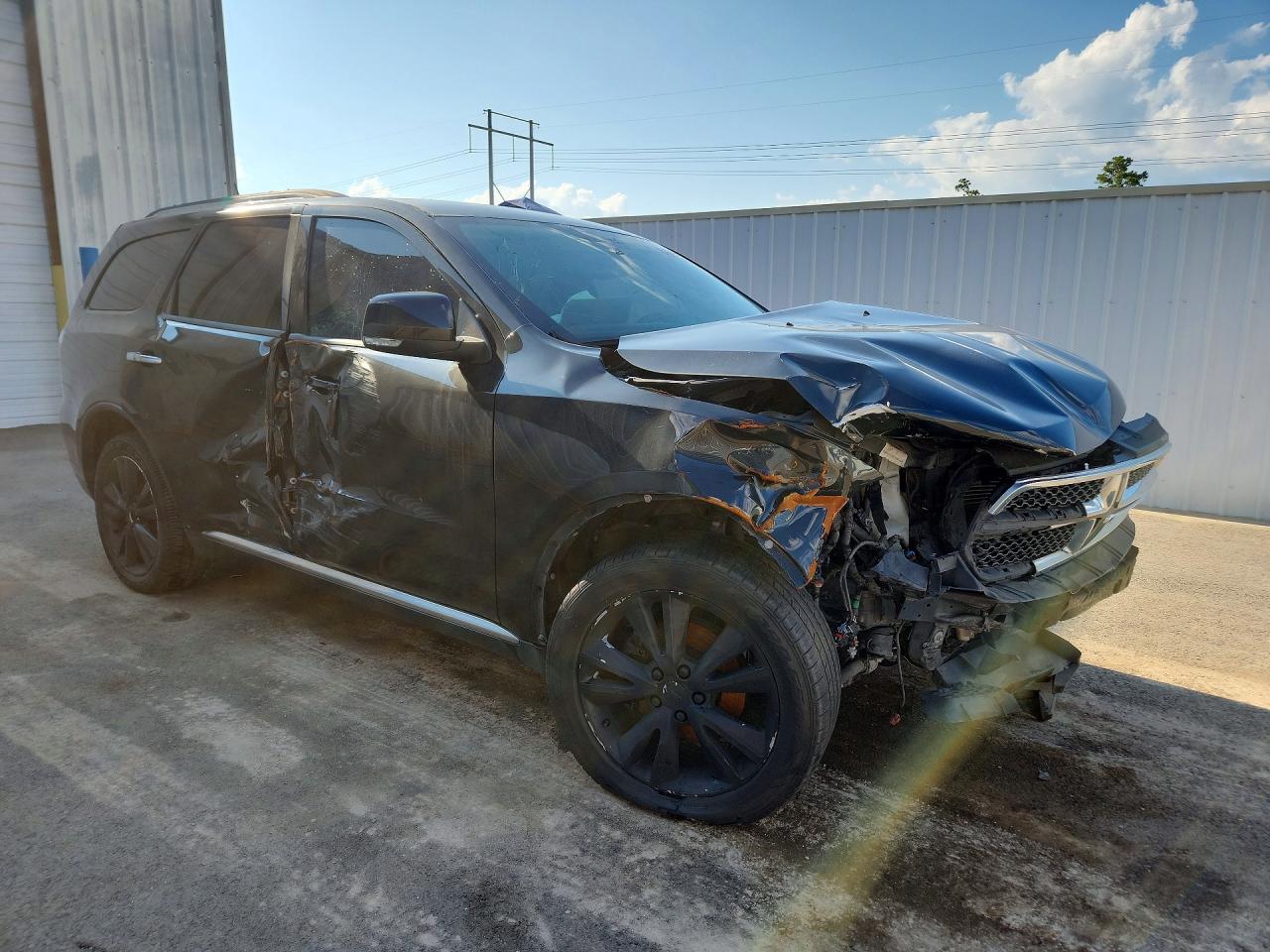 2013 Dodge Durango Crew Черный vin: 1C4RDHDG8DC530108