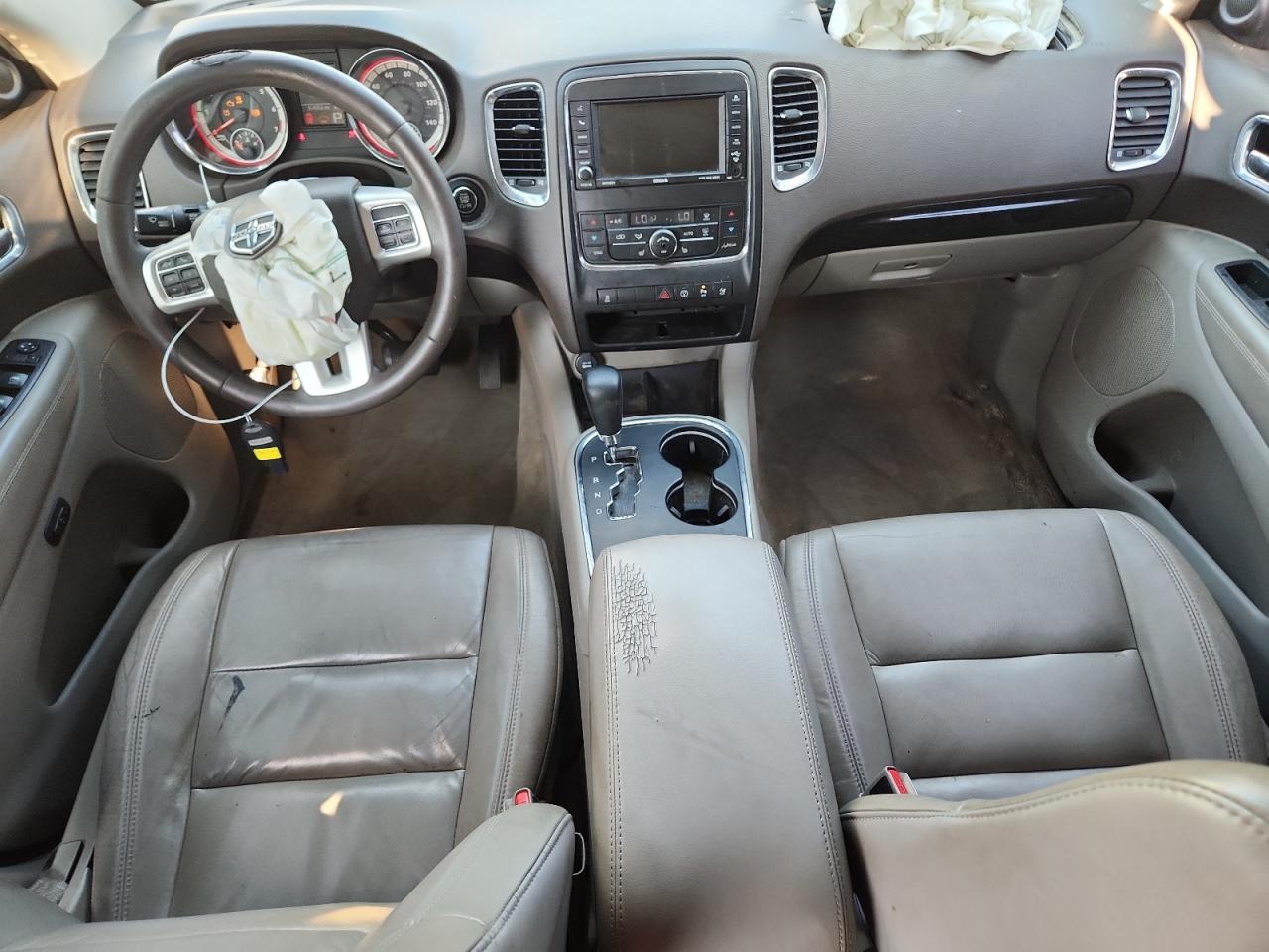 2013 Dodge Durango Crew Черный vin: 1C4RDHDG8DC530108 Damage: Airbag - Front Right, Deployed, Replacement Required