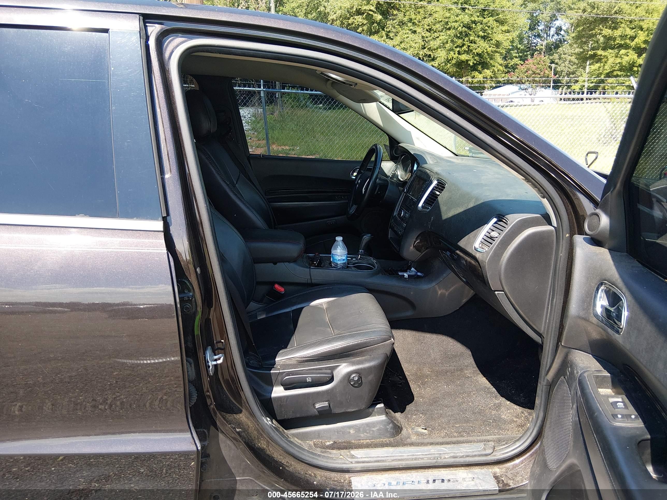 2013 Dodge Durango Crew Черный vin: 1C4RDHDG8DC535325