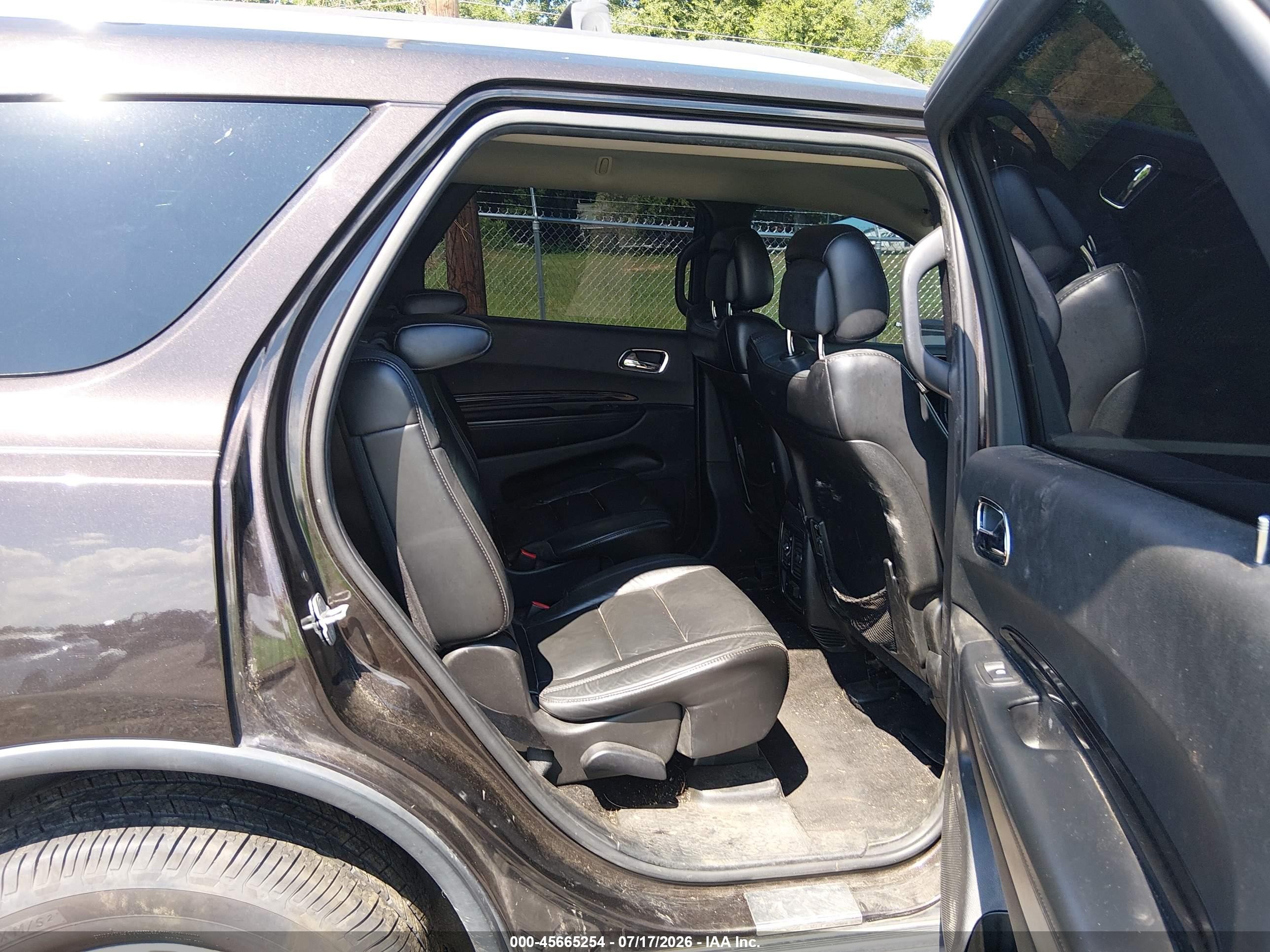 2013 Dodge Durango Crew Черный vin: 1C4RDHDG8DC535325
