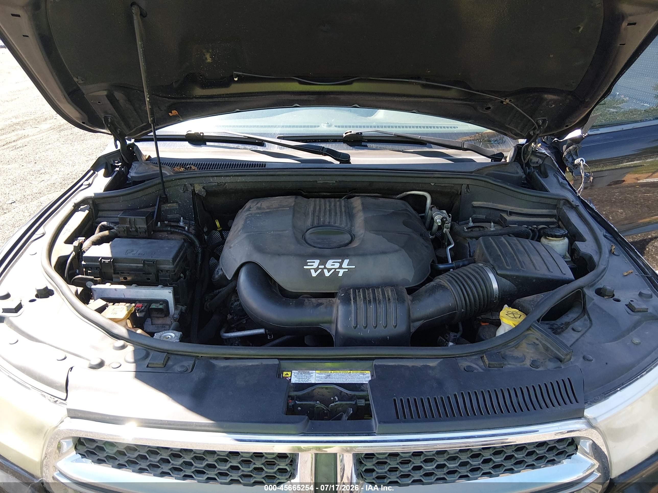 2013 Dodge Durango Crew Черный vin: 1C4RDHDG8DC535325