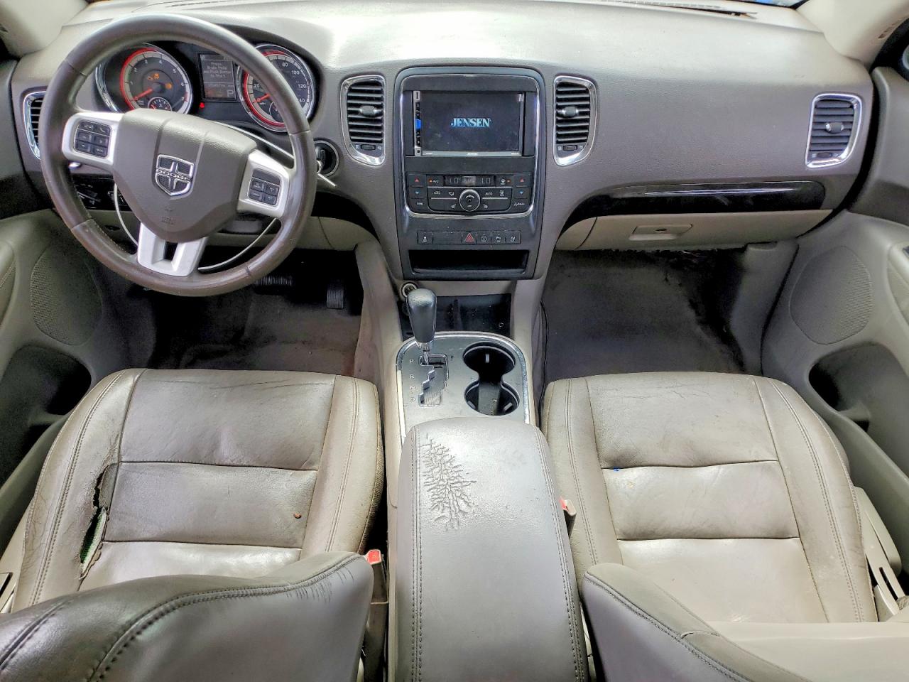 2013 Dodge Durango Crew Silver vin: 1C4RDHDG8DC535390