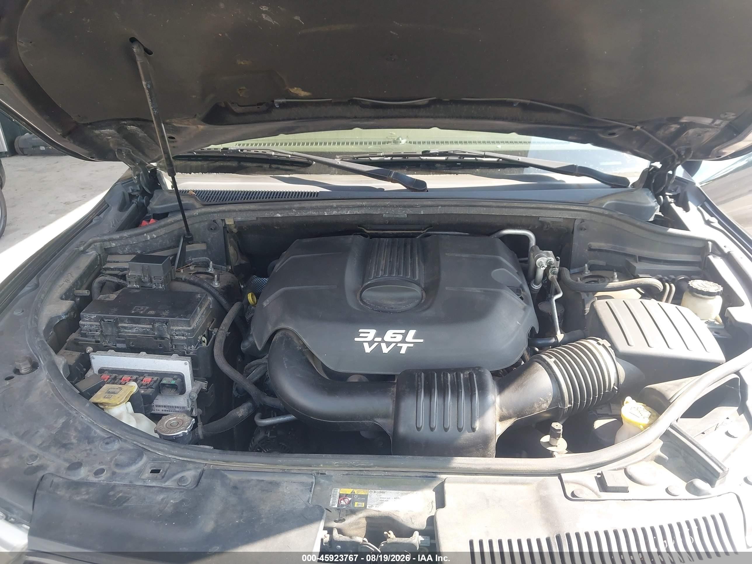 2013 Dodge Durango Crew Черный vin: 1C4RDHDG8DC665797