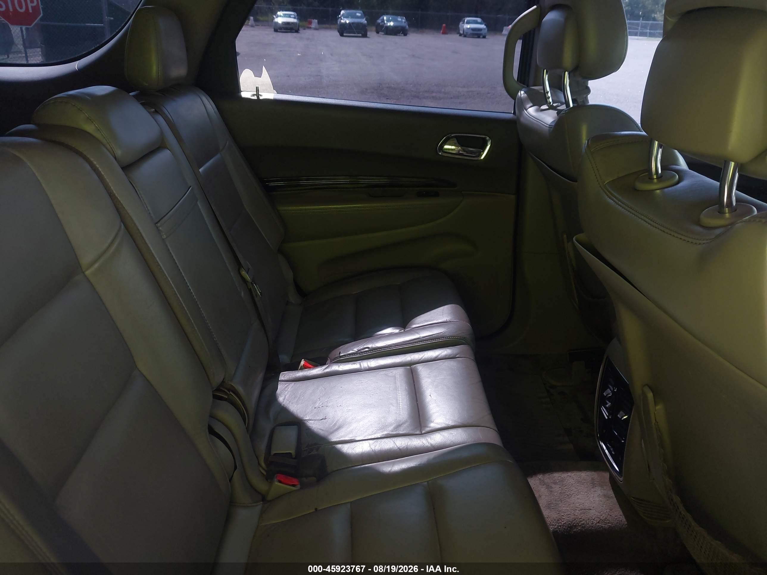 2013 Dodge Durango Crew Черный vin: 1C4RDHDG8DC665797