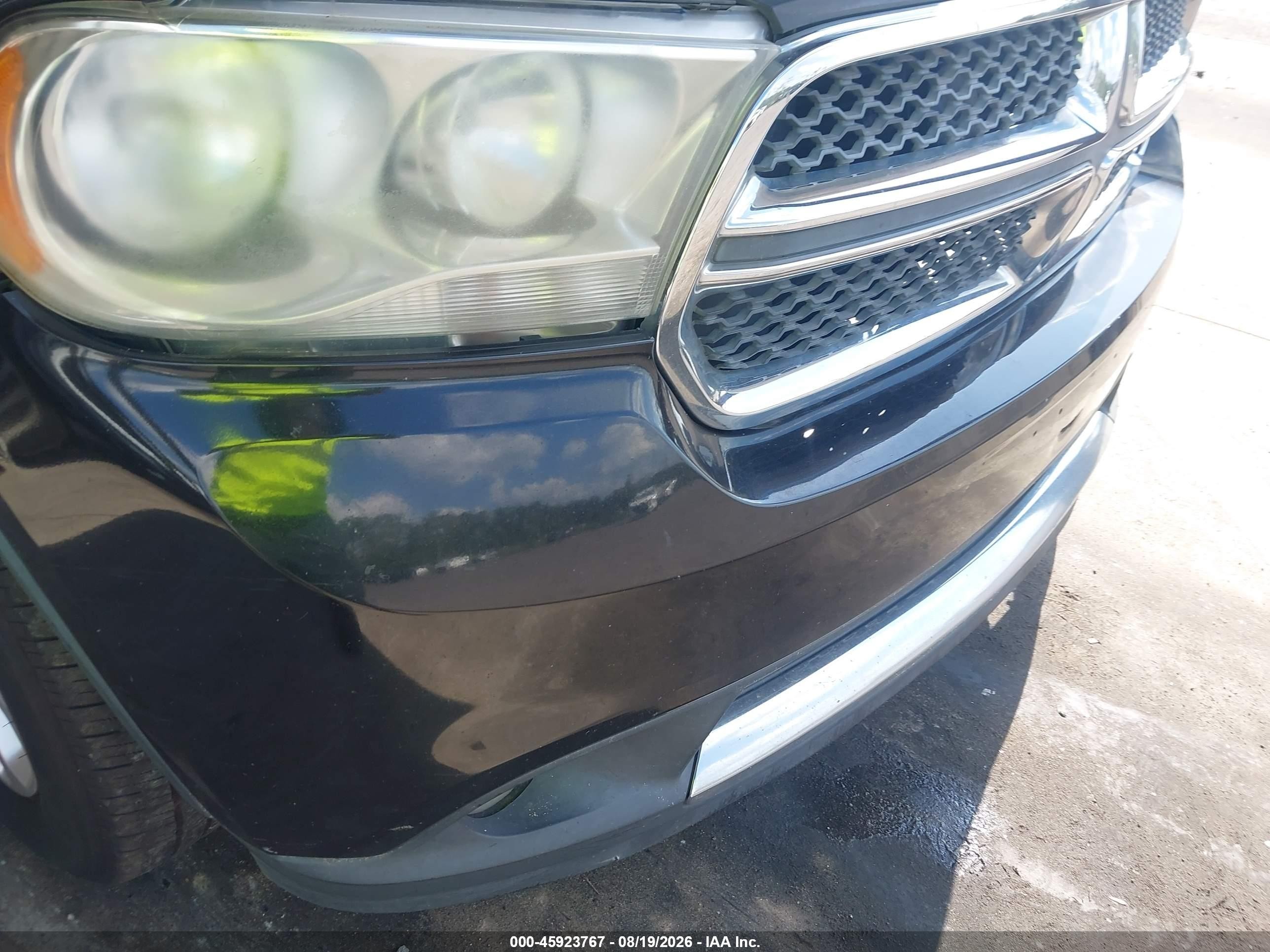 2013 Dodge Durango Crew Черный vin: 1C4RDHDG8DC665797