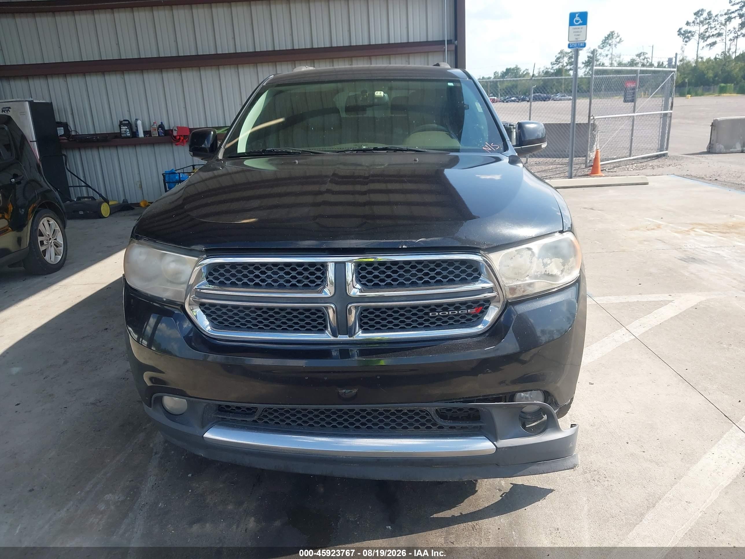 2013 Dodge Durango Crew Черный vin: 1C4RDHDG8DC665797