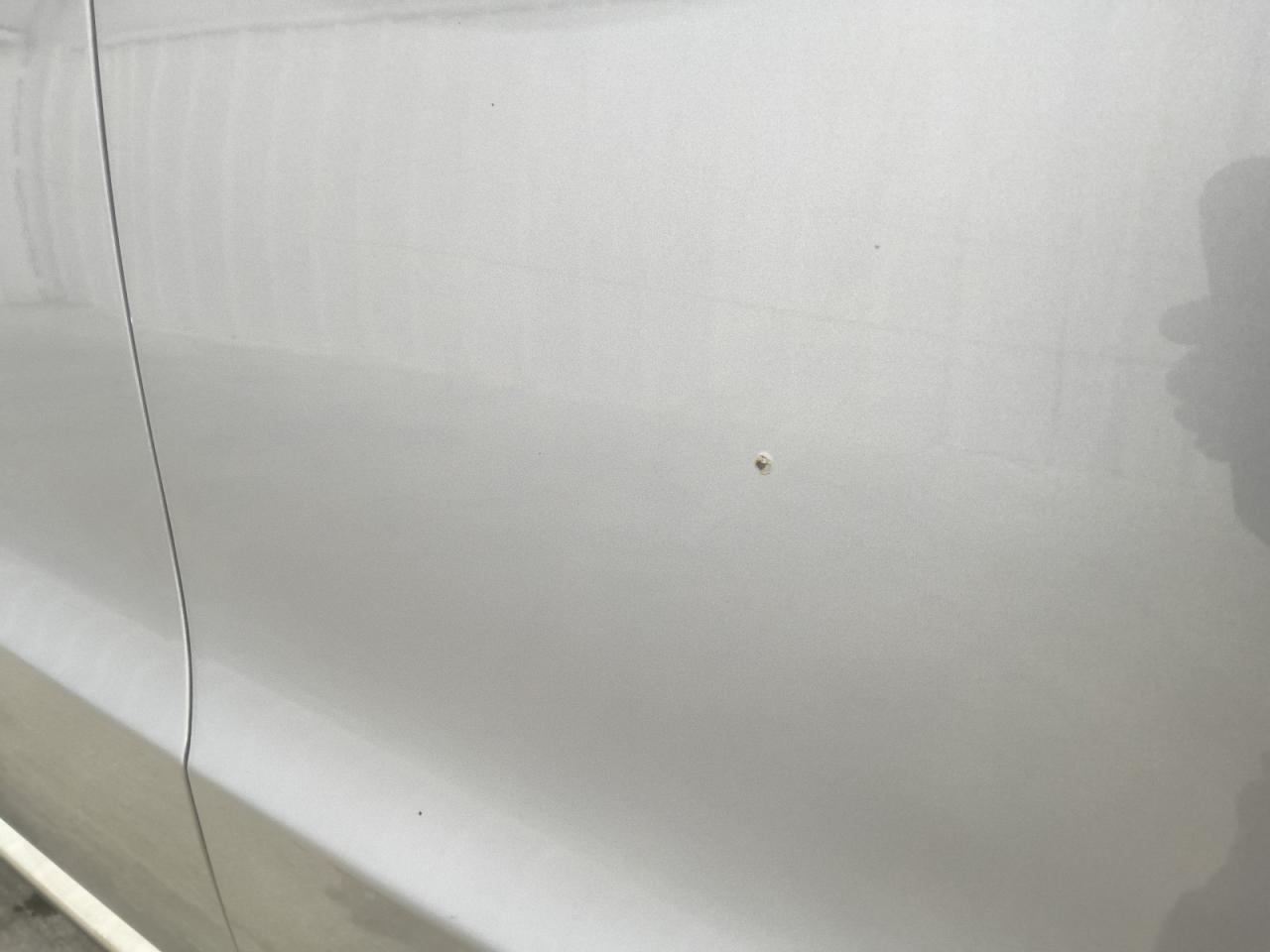 2014 Dodge Durango Limited Silver vin: 1C4RDHDG8EC266793 Damage: Right Front Door, Dent(S) W/ Paint Dmg, 1 To 2 Inches