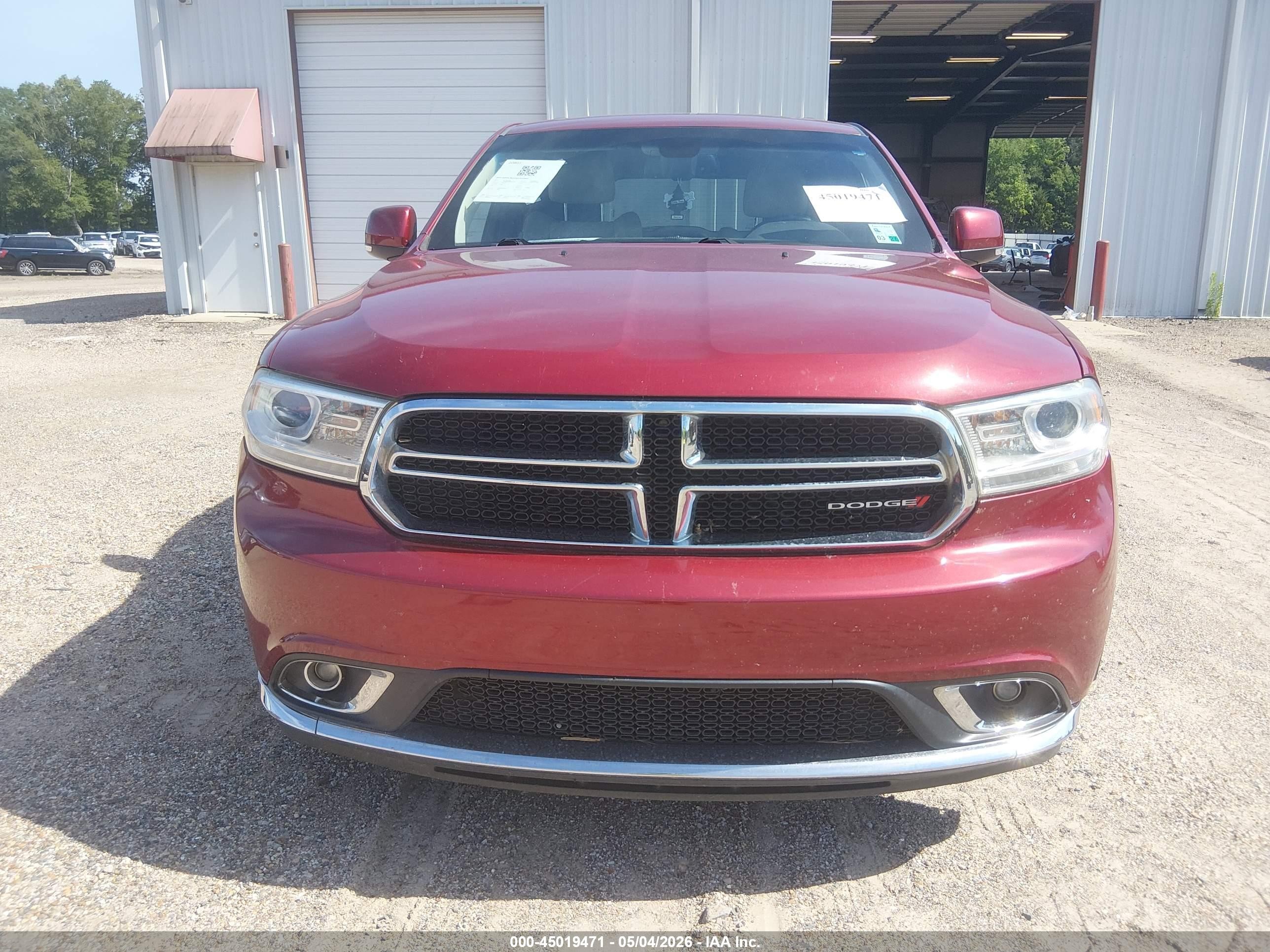 2014 Dodge Durango Limited Burgundy vin: 1C4RDHDG8EC551753