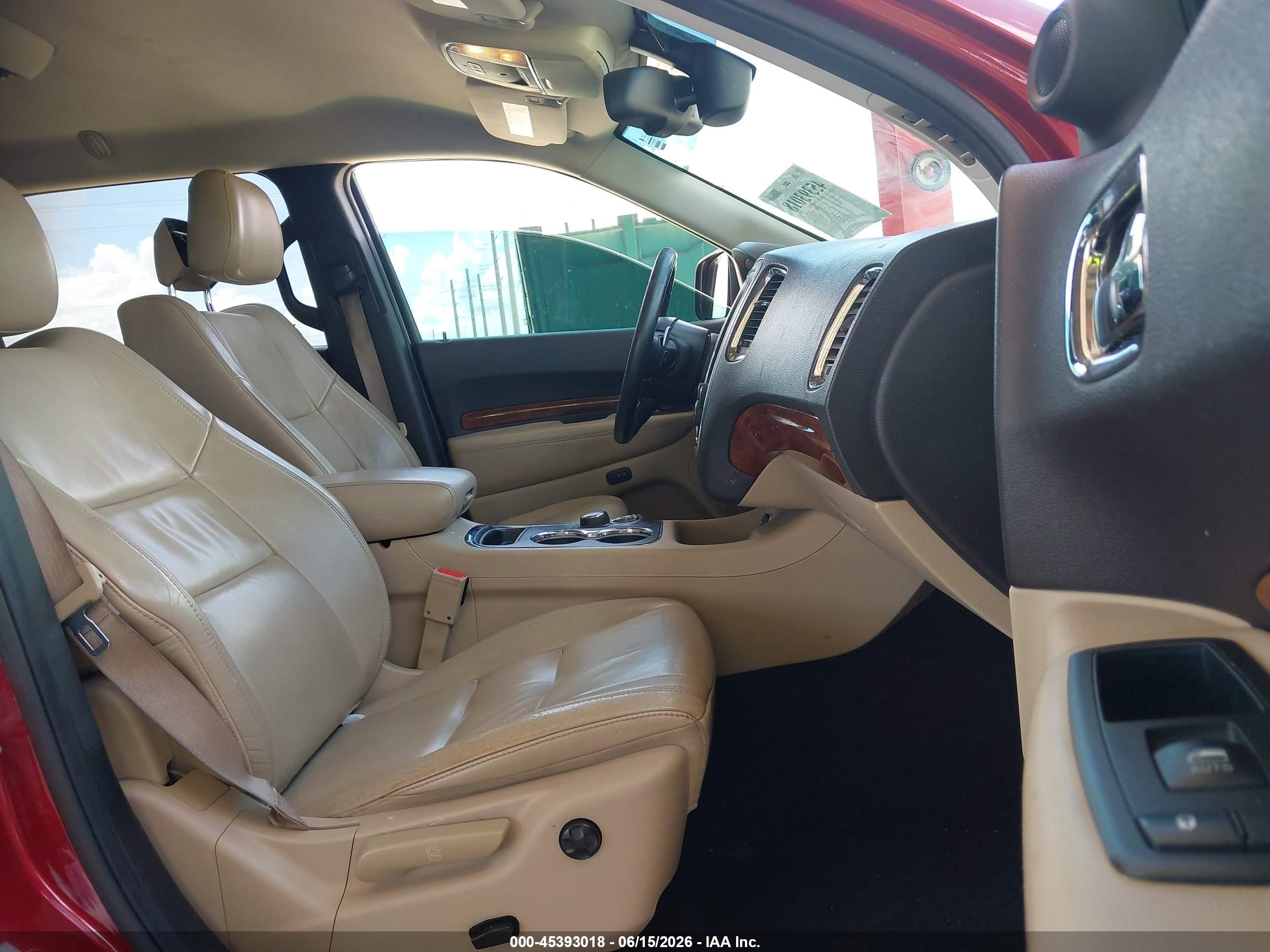2014 Dodge Durango Limited Красный vin: 1C4RDHDG8EC560310