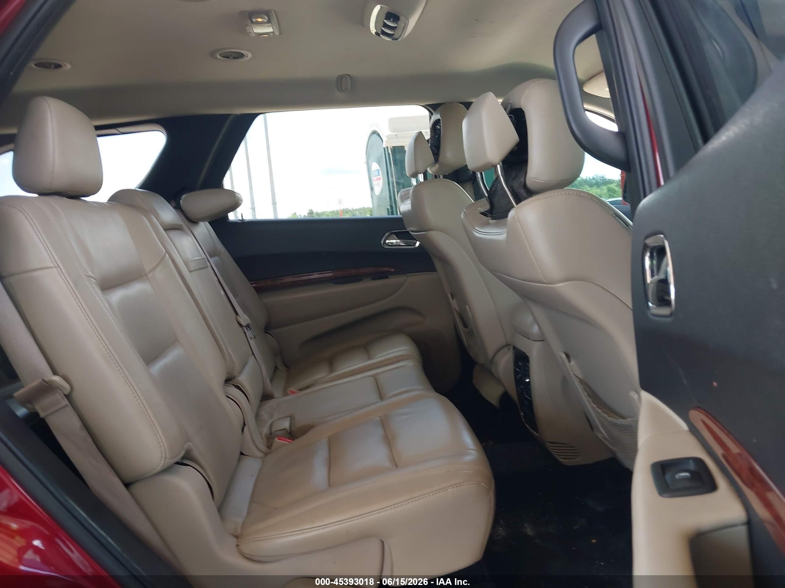 2014 Dodge Durango Limited Красный vin: 1C4RDHDG8EC560310