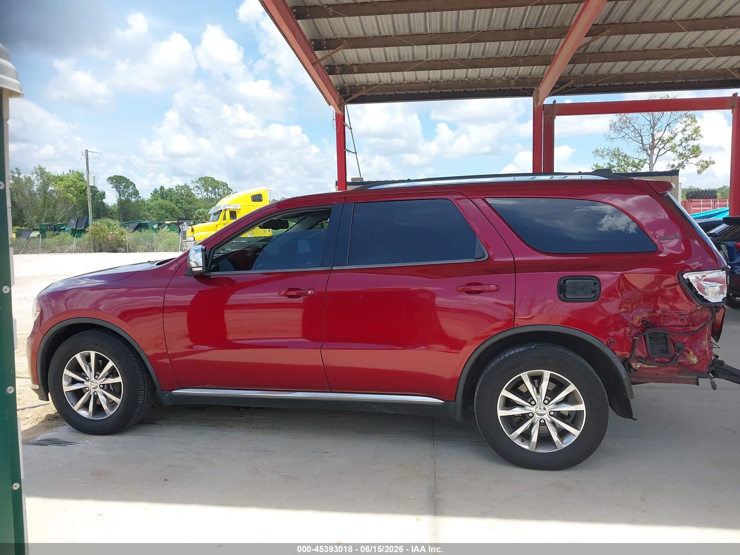 2014 Dodge Durango Limited Красный vin: 1C4RDHDG8EC560310