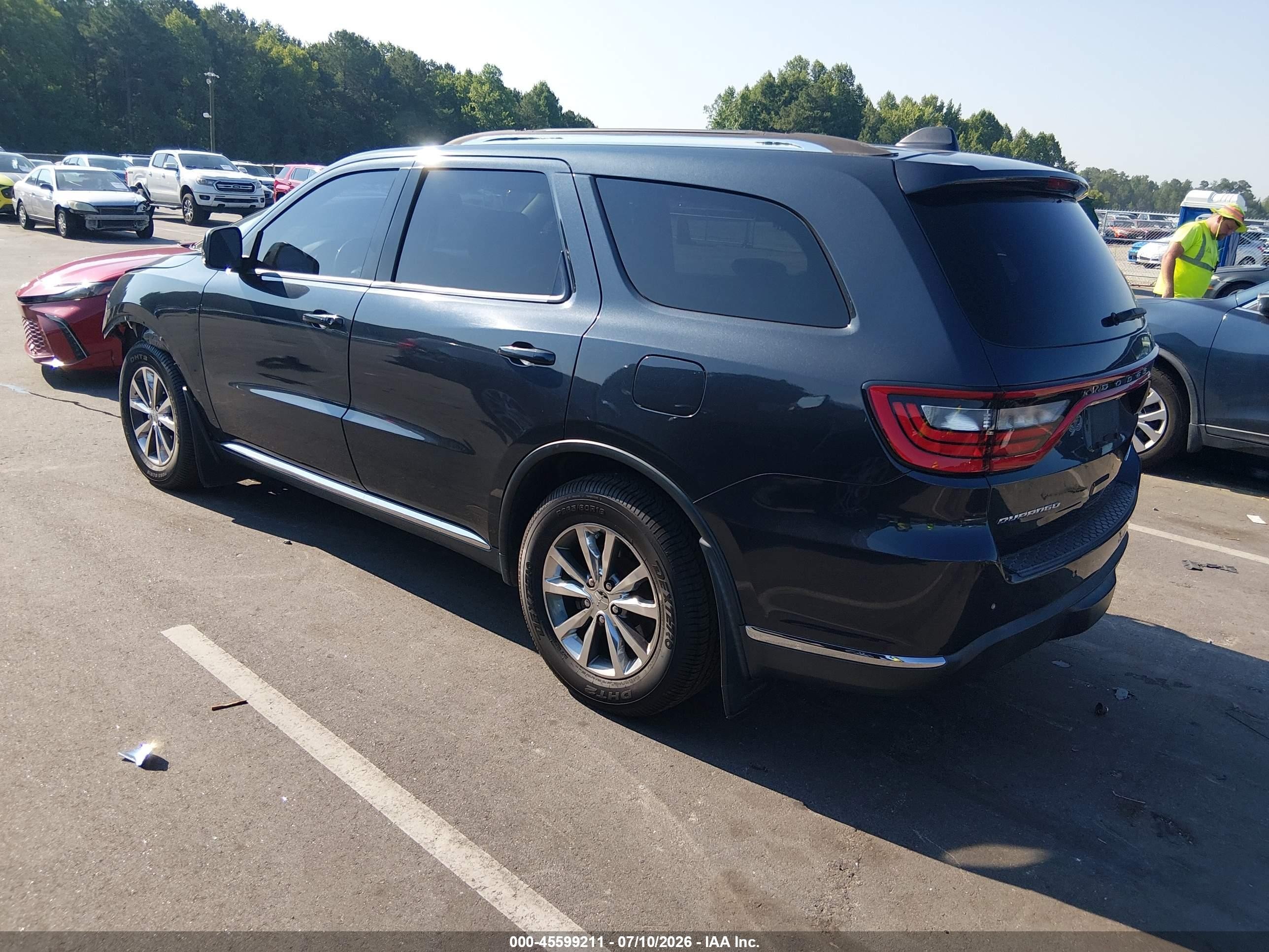 2015 Dodge Durango Limited Black vin: 1C4RDHDG8FC823865