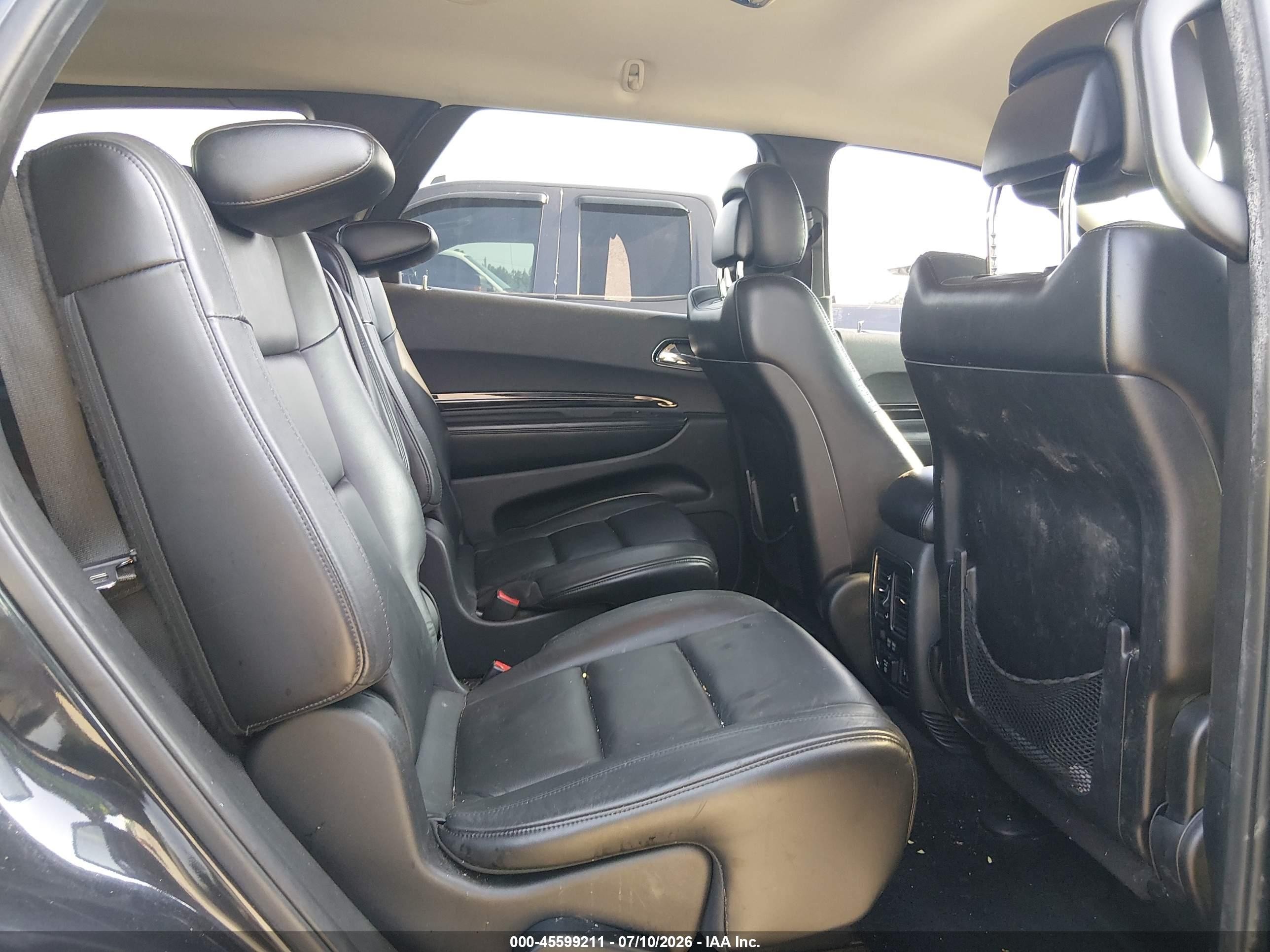 2015 Dodge Durango Limited Black vin: 1C4RDHDG8FC823865