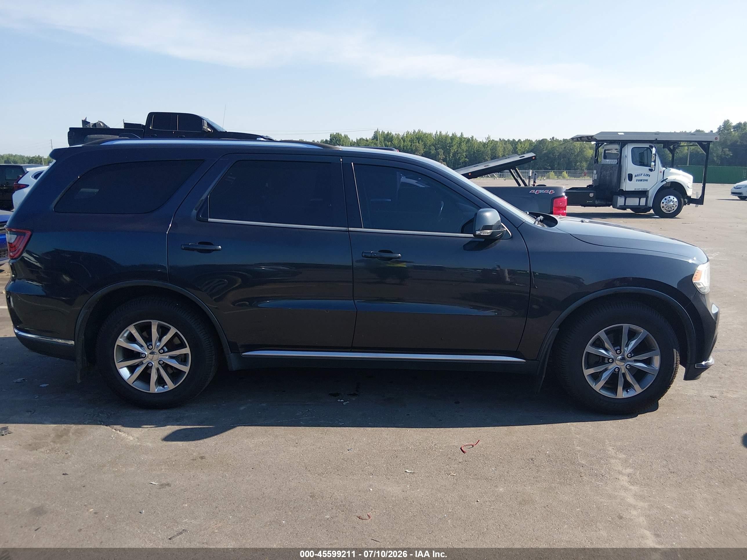 2015 Dodge Durango Limited Black vin: 1C4RDHDG8FC823865