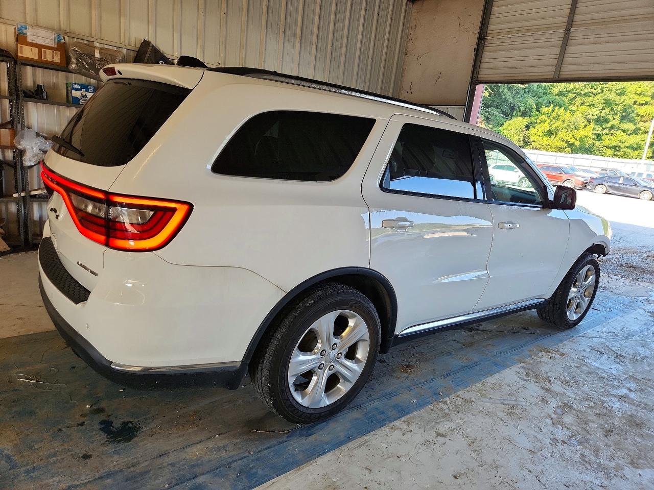 2015 Dodge Durango Limited White vin: 1C4RDHDG8FC869907