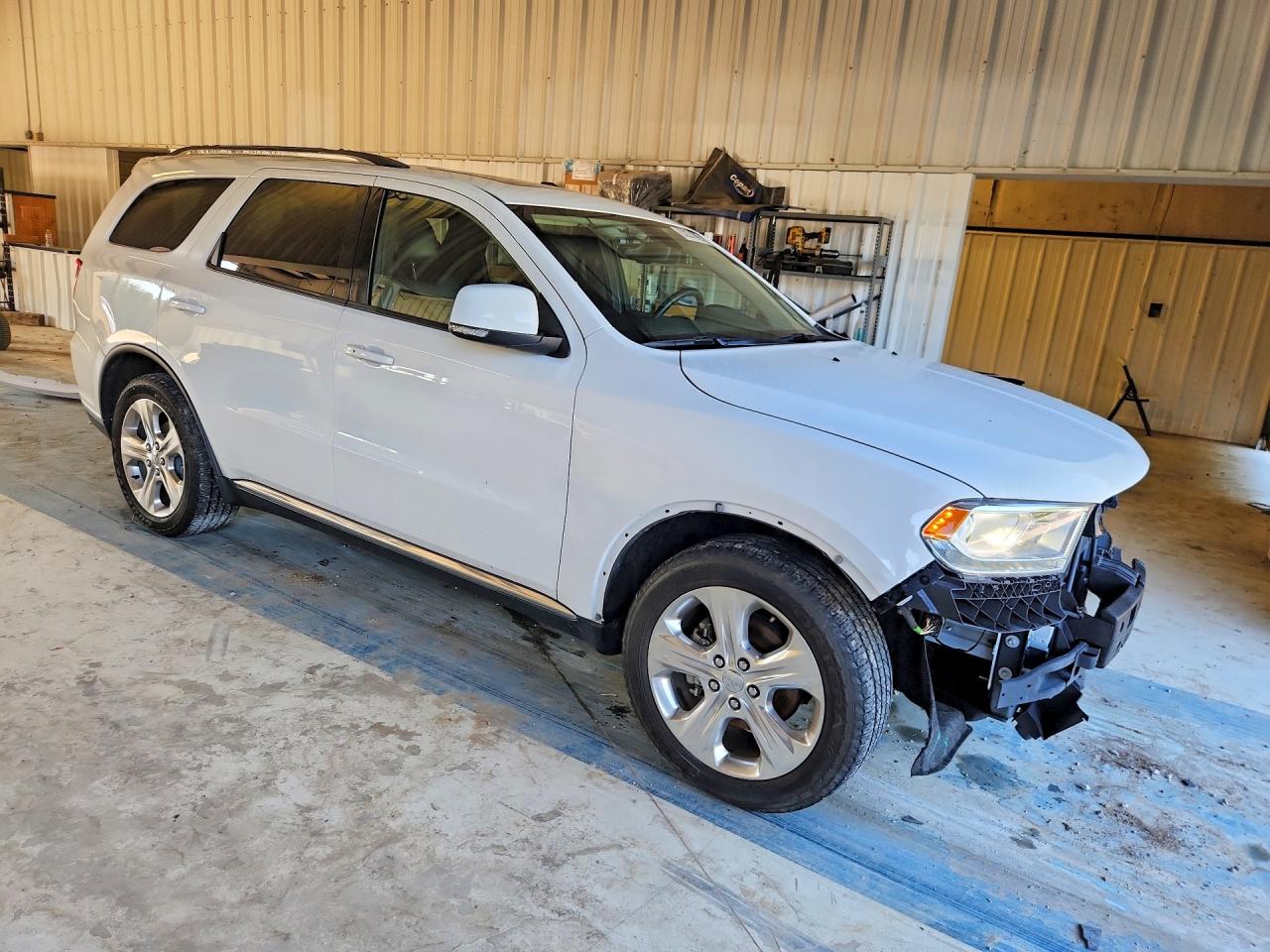 2015 Dodge Durango Limited White vin: 1C4RDHDG8FC869907