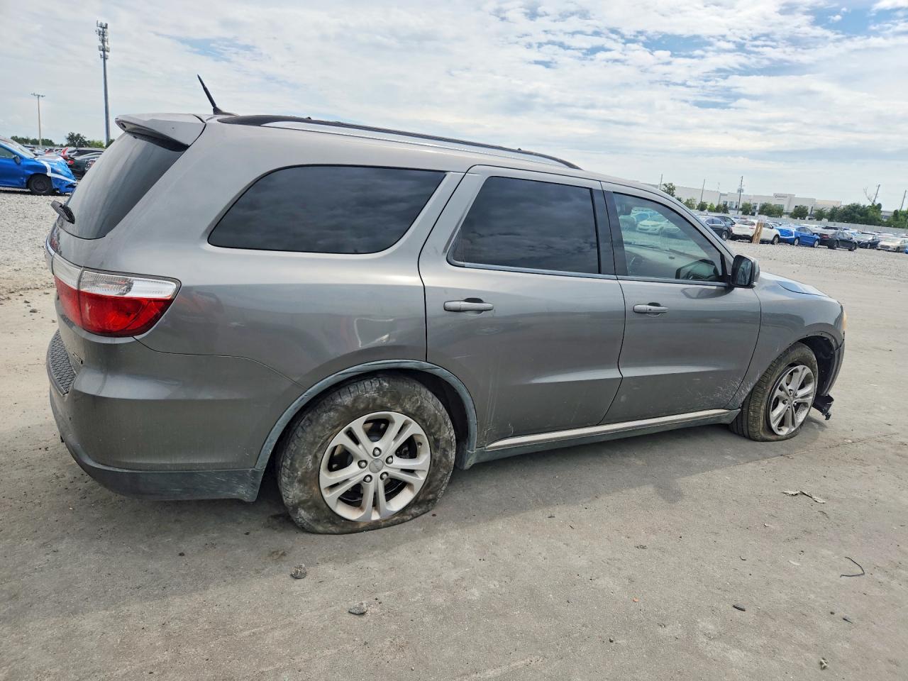 2012 Dodge Durango Crew Gray vin: 1C4RDHDG9CC112283