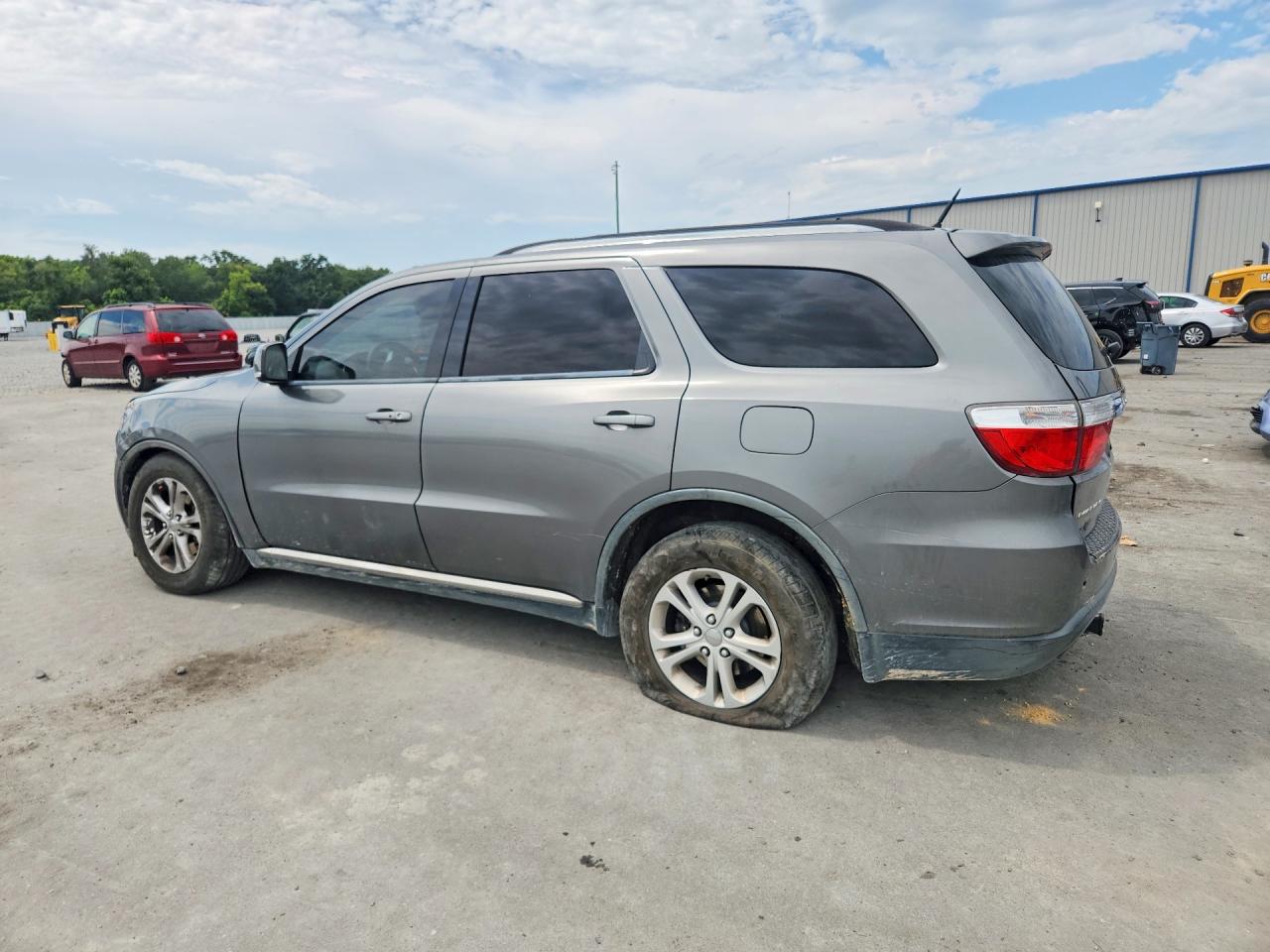 2012 Dodge Durango Crew Gray vin: 1C4RDHDG9CC112283