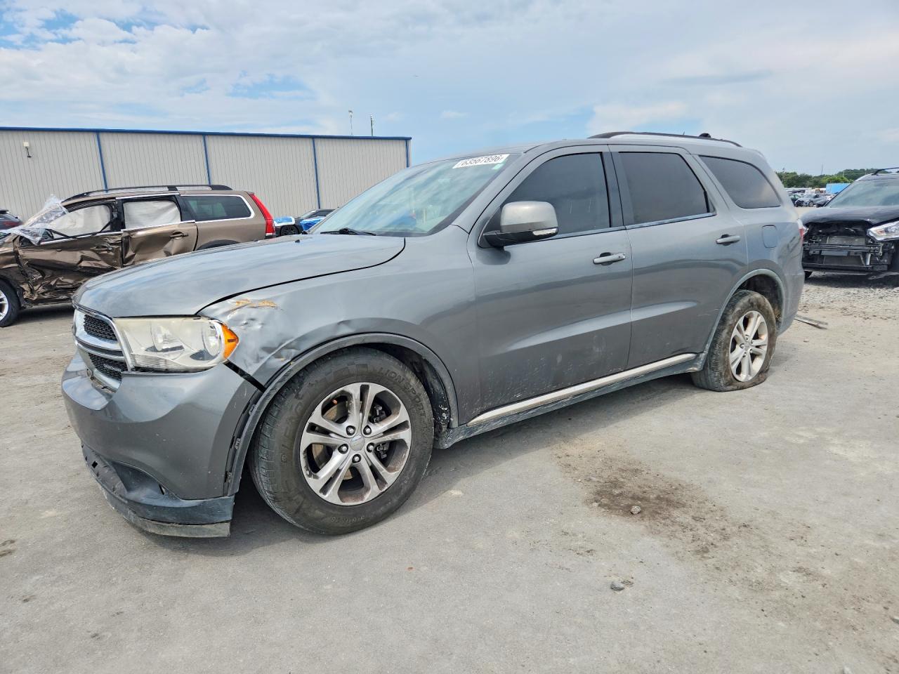 2012 Dodge Durango Crew Gray vin: 1C4RDHDG9CC112283