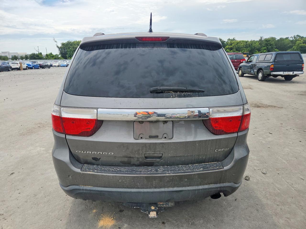 2012 Dodge Durango Crew Gray vin: 1C4RDHDG9CC112283