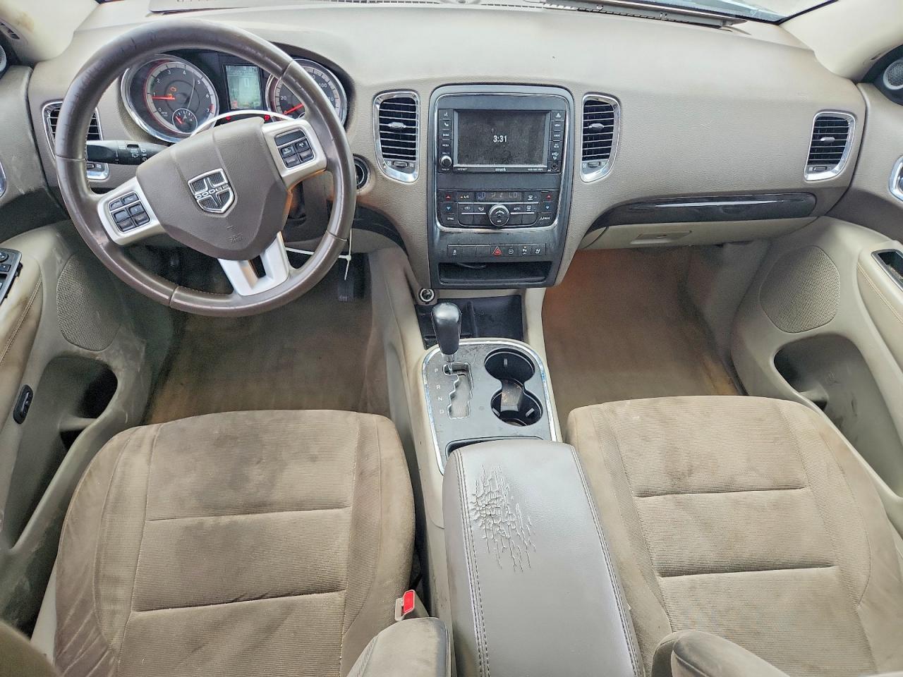 2012 Dodge Durango Crew Gray vin: 1C4RDHDG9CC112283