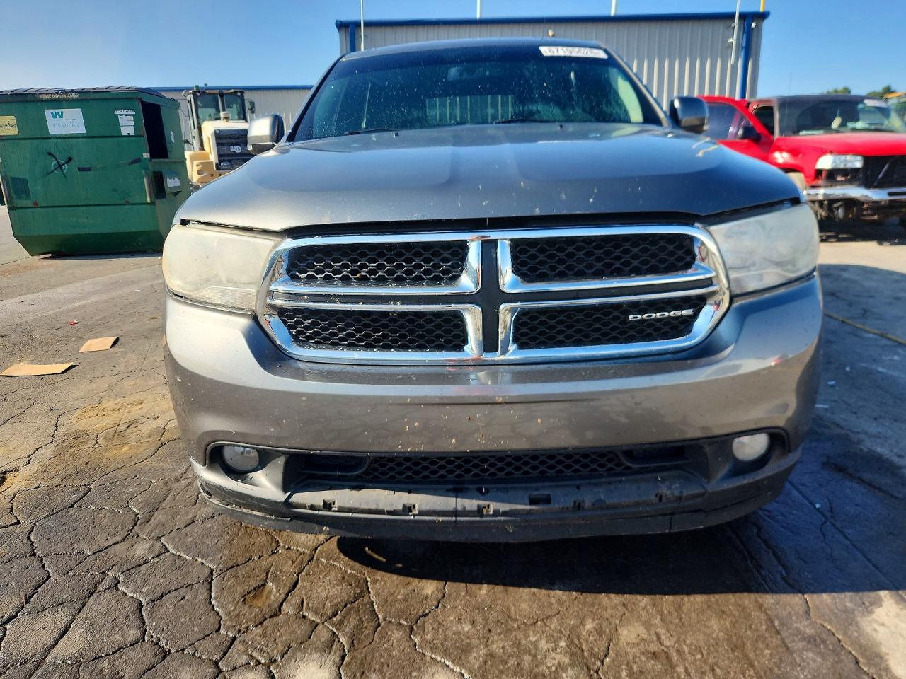 2012 Dodge Durango Crew Gray vin: 1C4RDHDG9CC152721