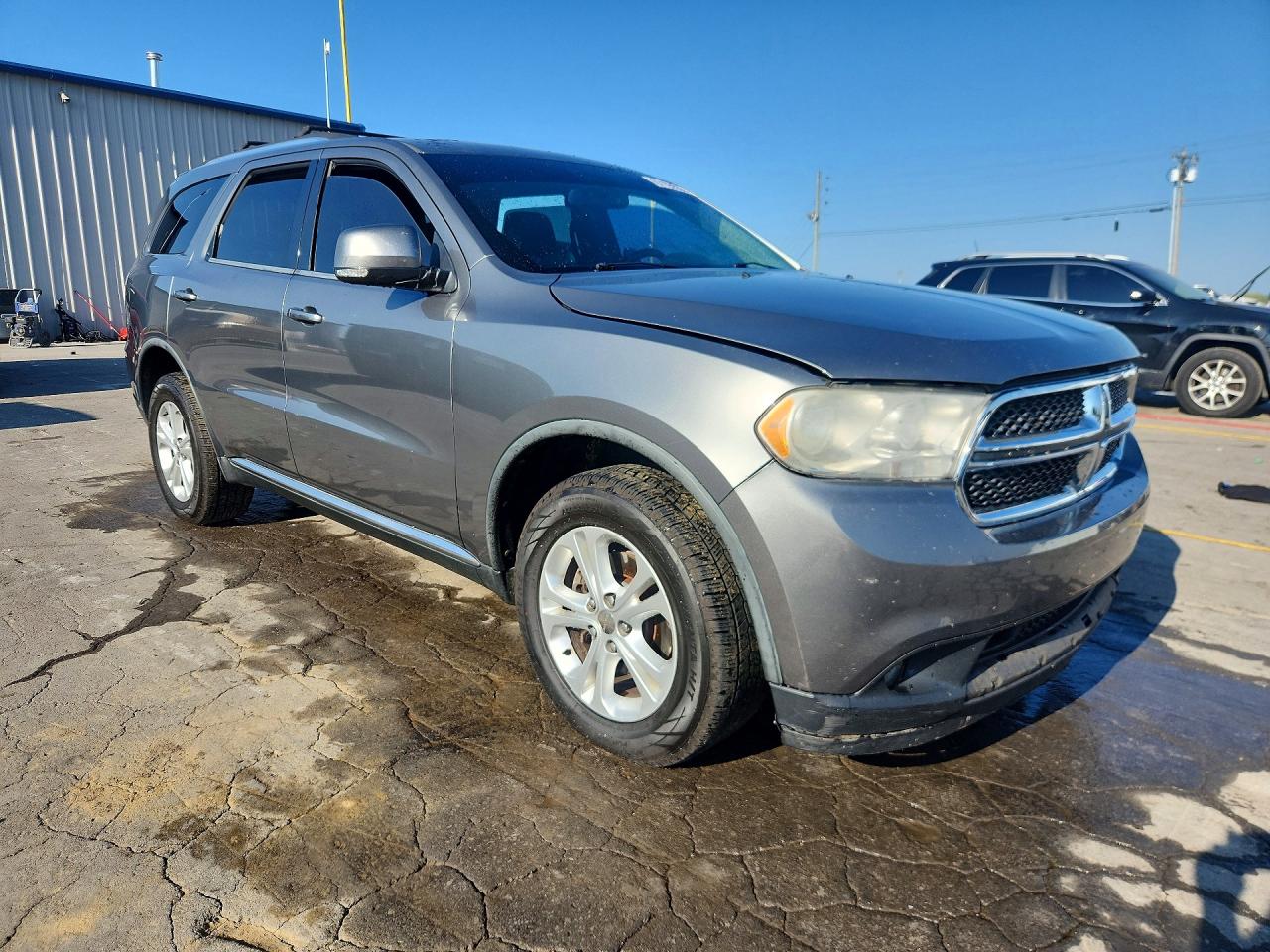 2012 Dodge Durango Crew Gray vin: 1C4RDHDG9CC152721