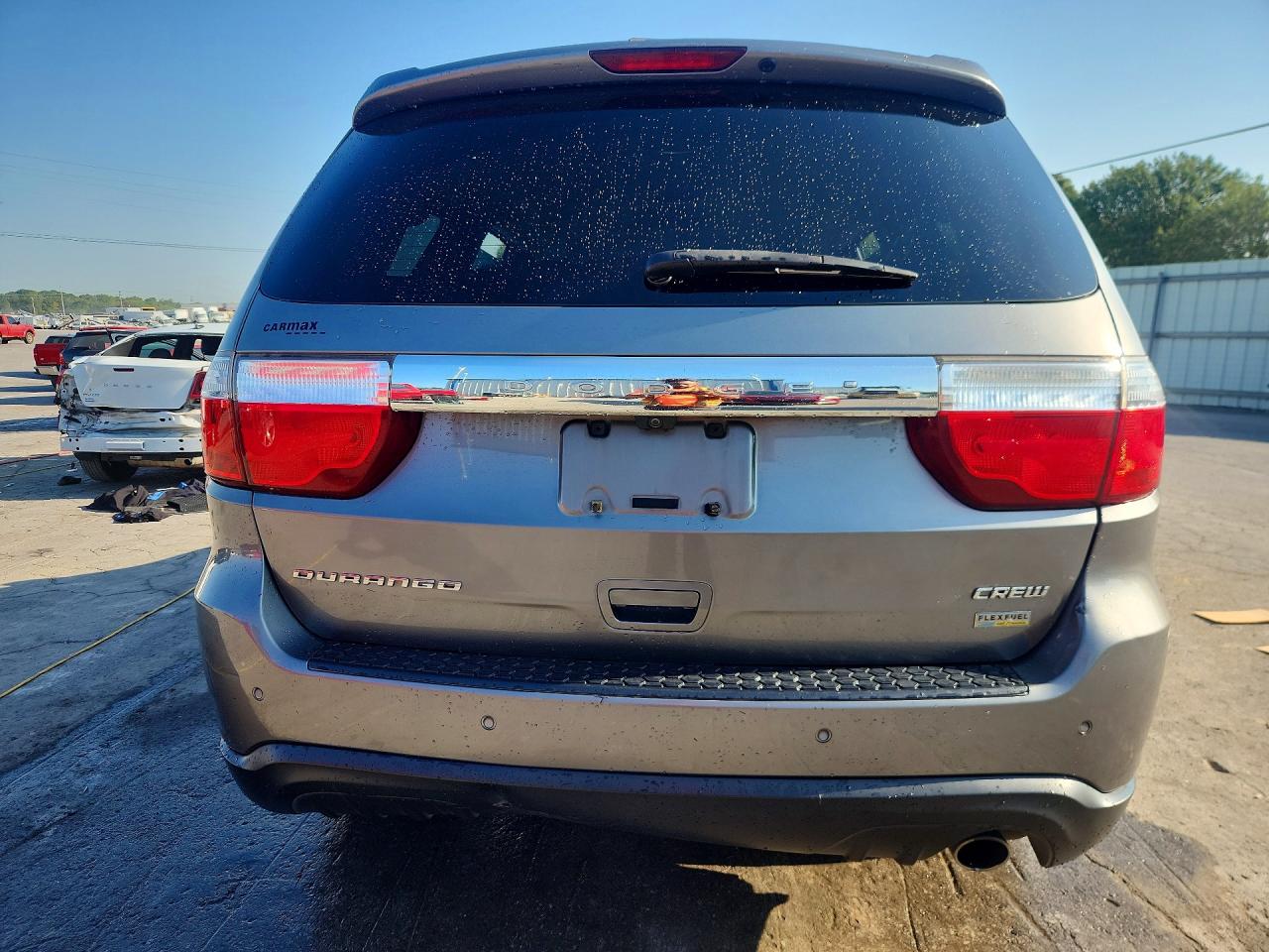 2012 Dodge Durango Crew Gray vin: 1C4RDHDG9CC152721