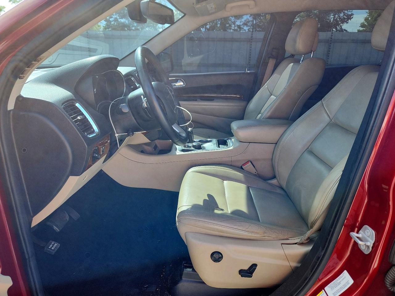 2014 Dodge Durango Limited Burgundy vin: 1C4RDHDG9EC425093
