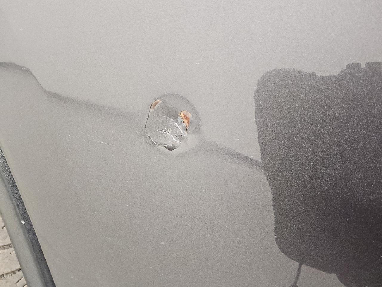 2014 Dodge Durango Limited Gray vin: 1C4RDHDG9EC443433 Damage: Right Rear Door, Dent(S) W/ Paint Dmg, 3 To 4 Inches