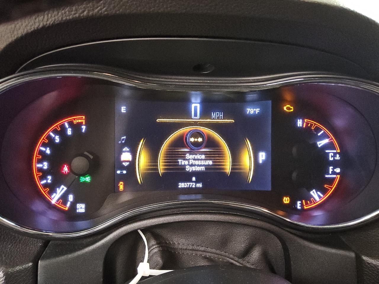 2014 Dodge Durango Limited Gray vin: 1C4RDHDG9EC443433 Damage: Warning Light - Engine, On, Unacceptable