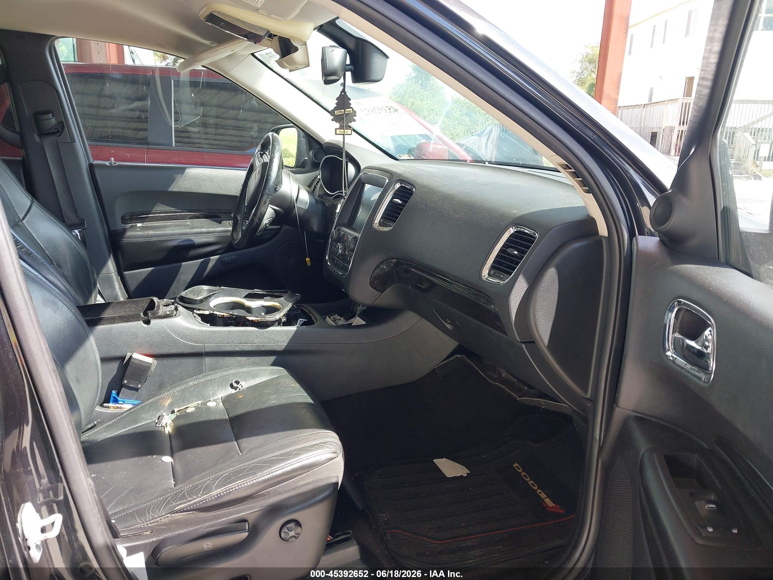 2014 Dodge Durango Limited Black vin: 1C4RDHDG9EC979511