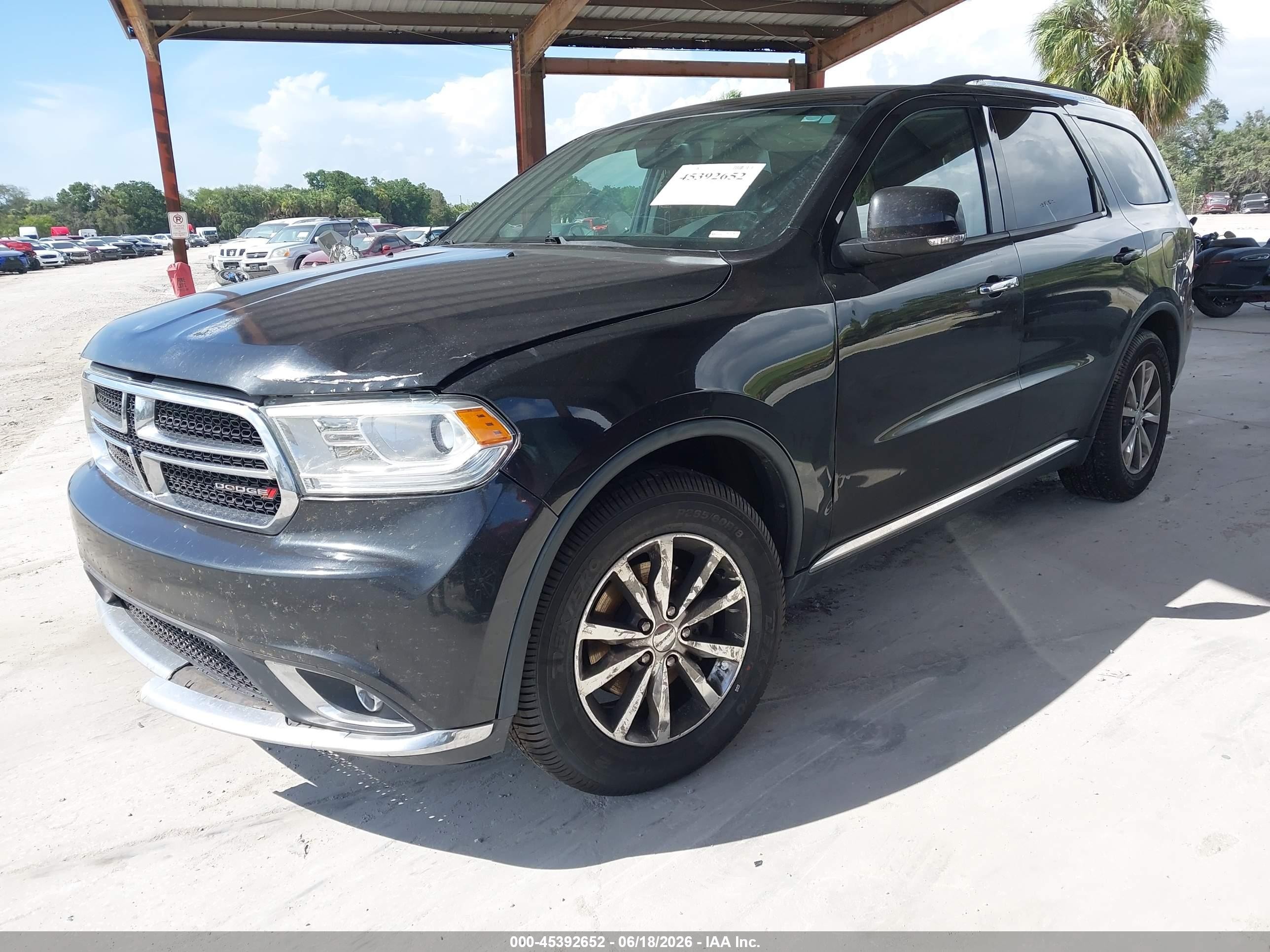 2014 Dodge Durango Limited Black vin: 1C4RDHDG9EC979511