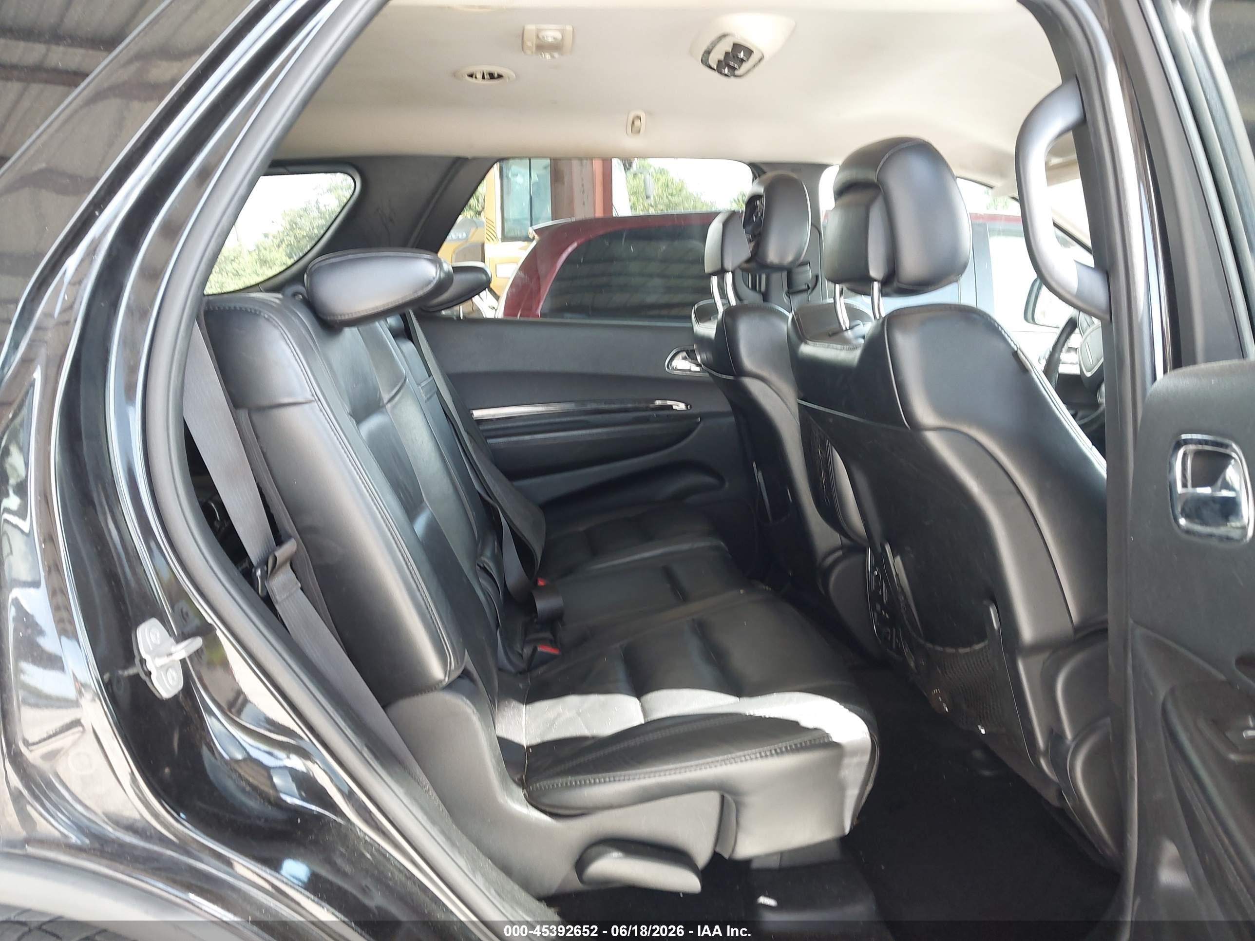 2014 Dodge Durango Limited Black vin: 1C4RDHDG9EC979511